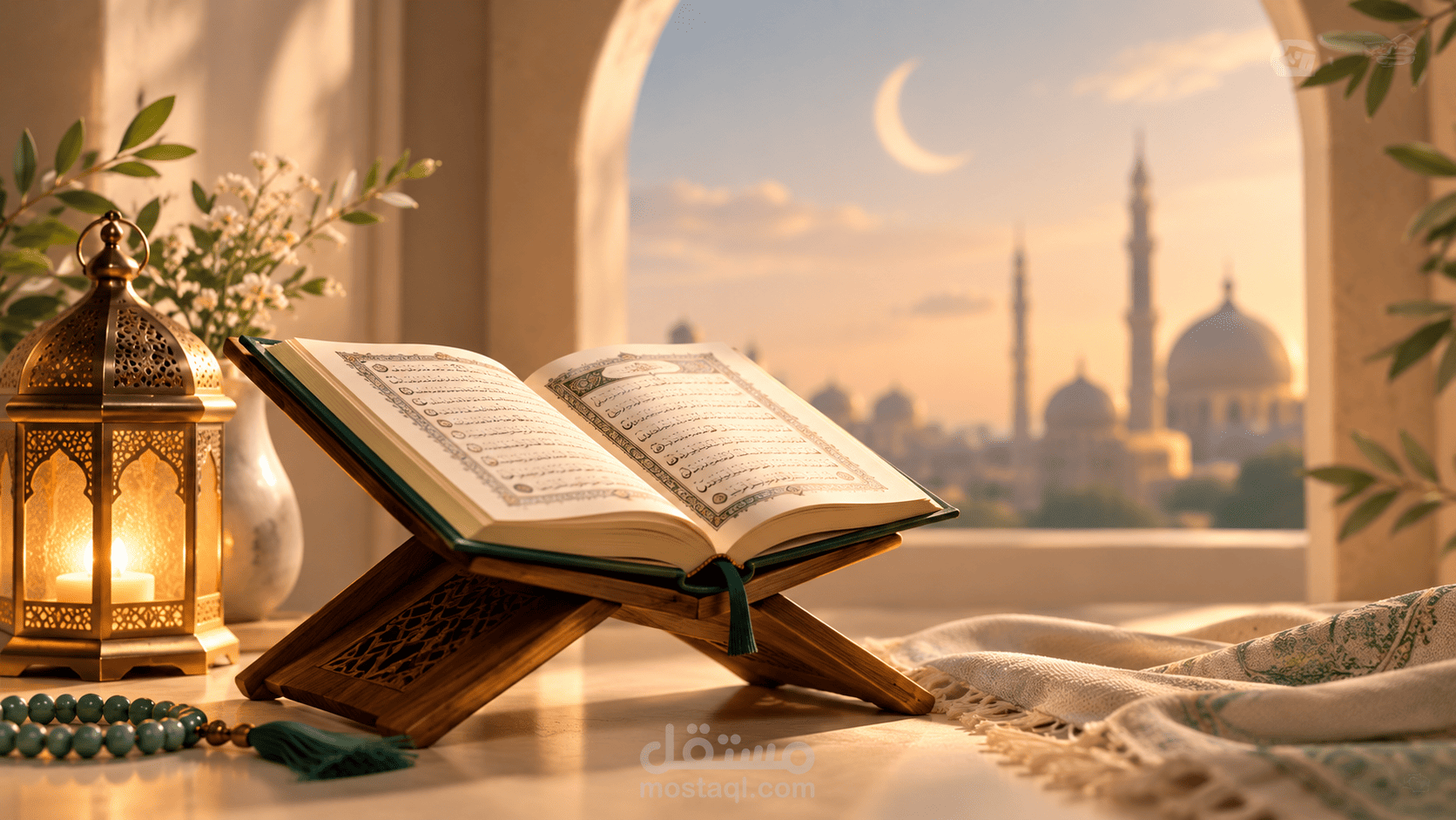 تصميم ومونتاج ريلز وشورتس دينية وقرآنية بأسلوب عصري (Typography)