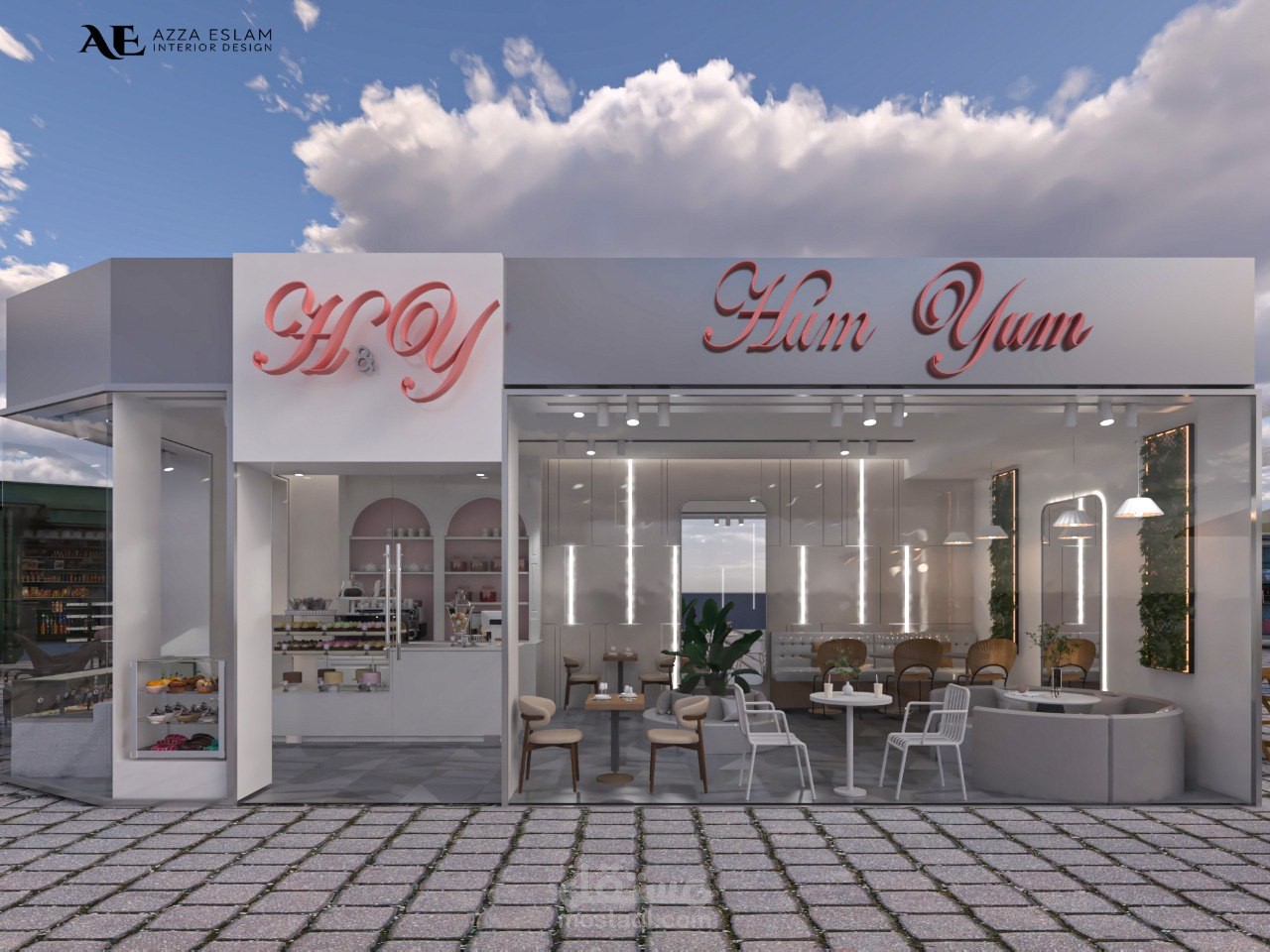 محل hum yumبالسعوديه محل حلويات