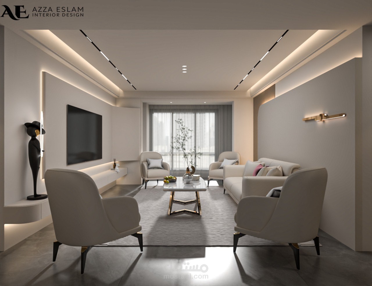تصميم مودرن لشقه صغيره