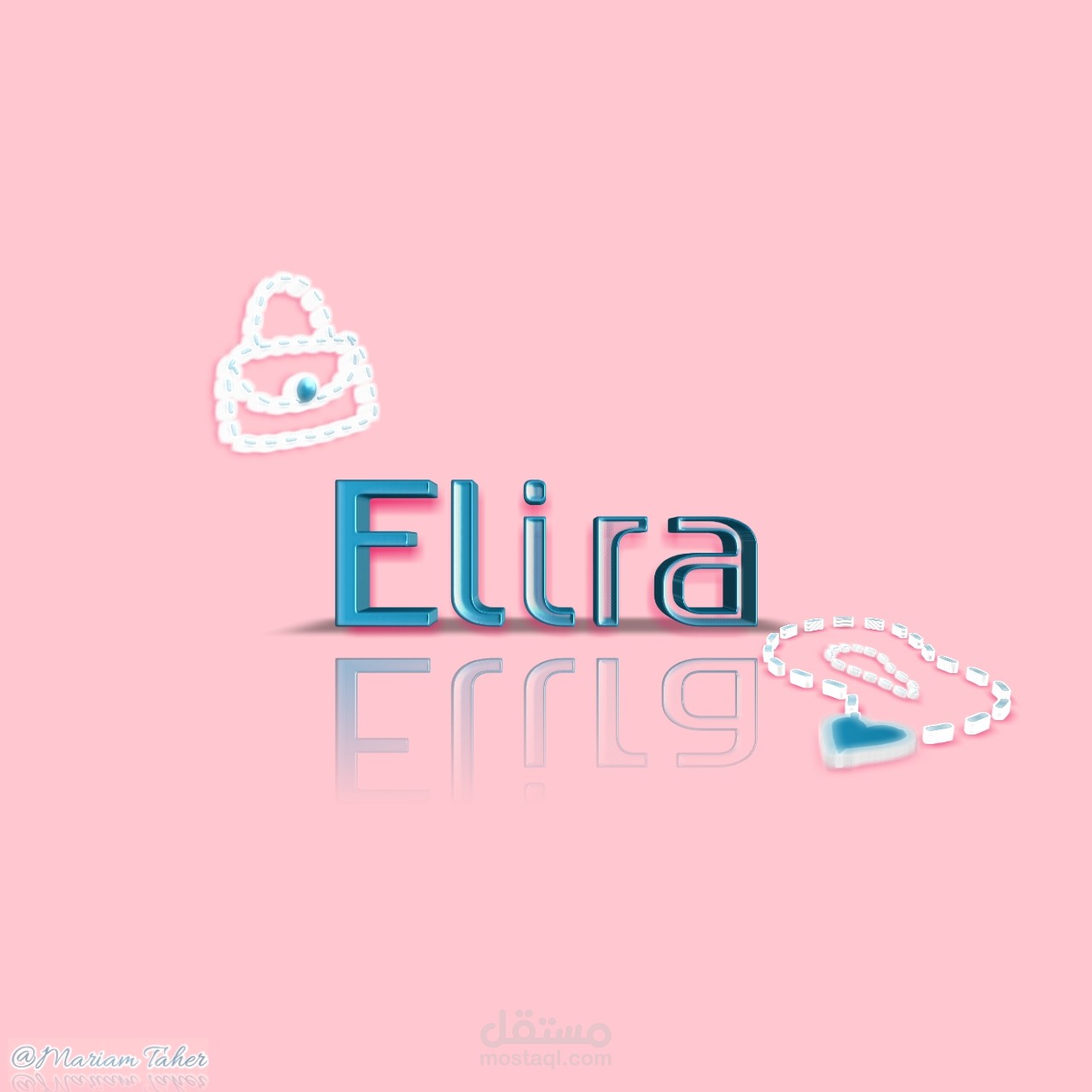 تصميم لوجو لصفحة إلكترونية تهتم بالمجوهرات