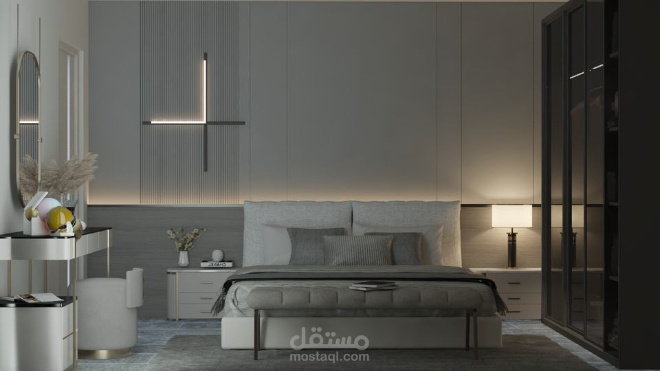 تصميم غرفه نوم رئيسيه