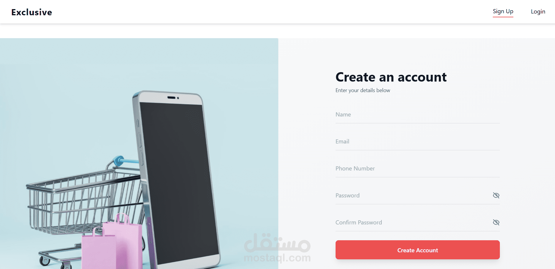 متجر إلكتروني متكامل (E-Market Platform) بنظام الفلترة والدفع الذكي