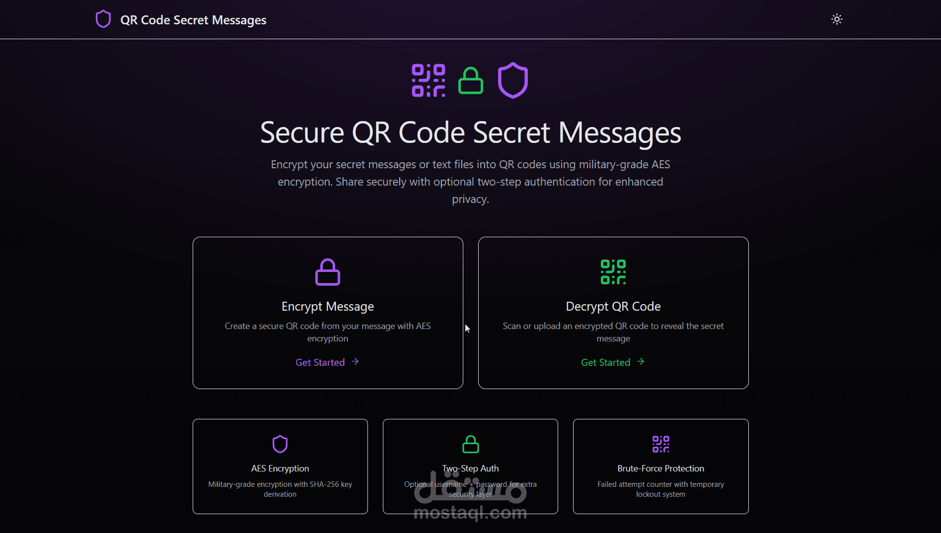 QR Code Secret Messages
