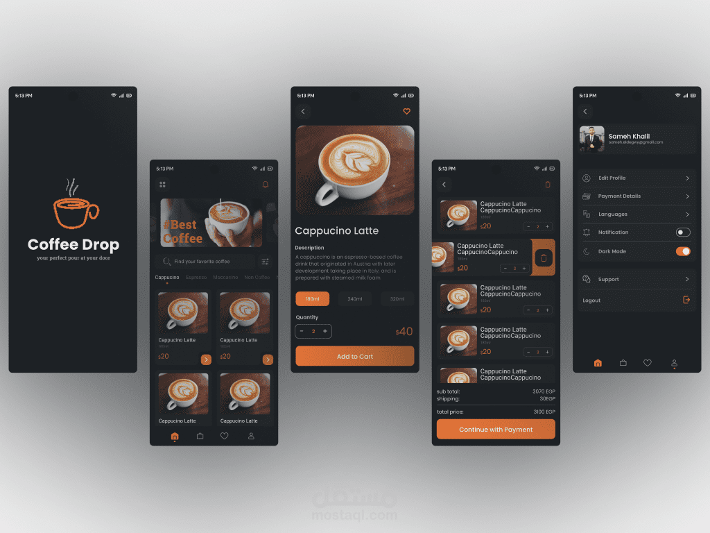 Coffee Drop (E-Commerce)
