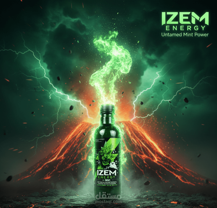 تصميم "IZEM Energy" الإعلاني