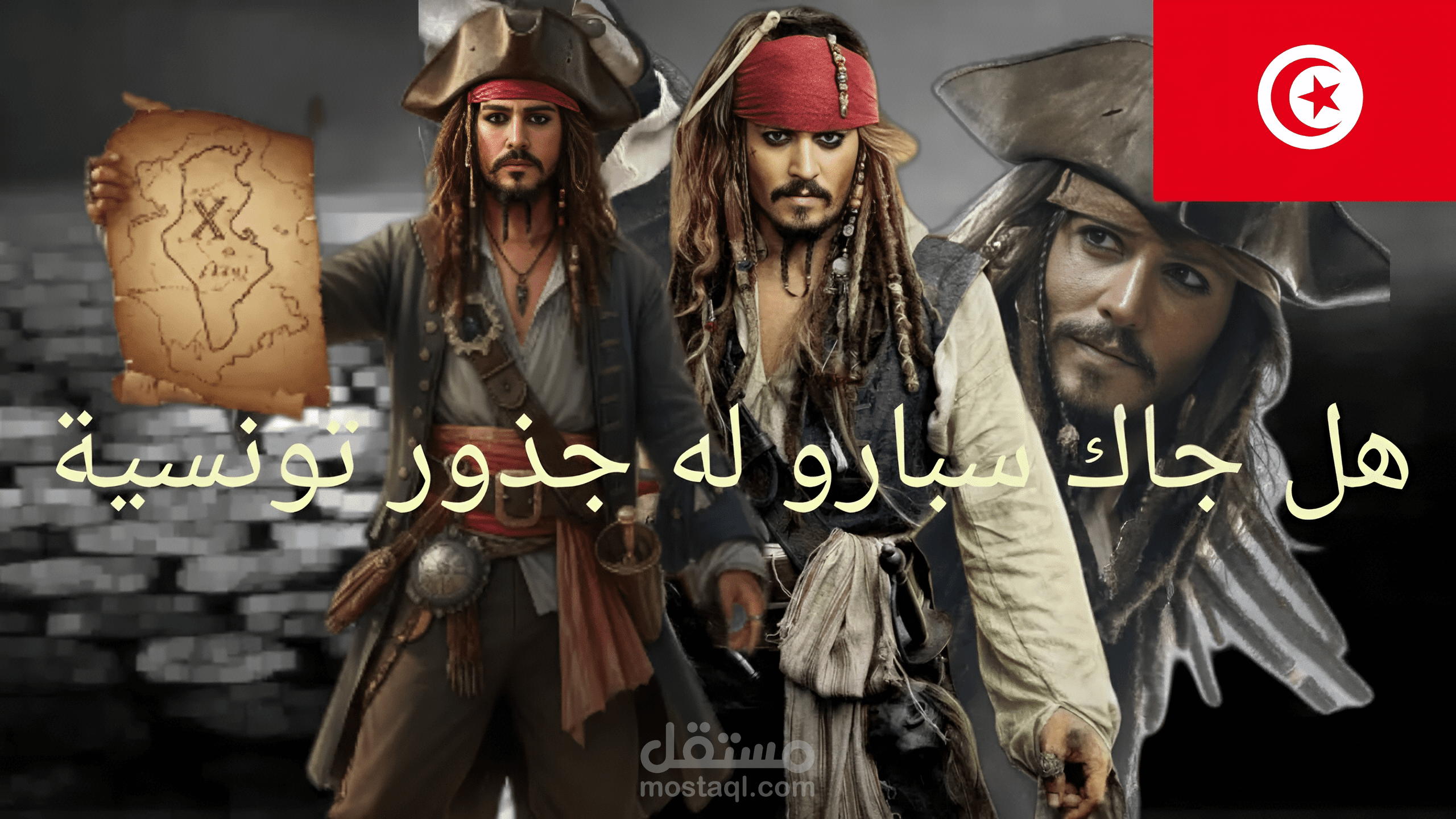 جاك سبارو تونسي؟ القصة التي لم تروى لك في أفلام قراصنة الكاريبي ️