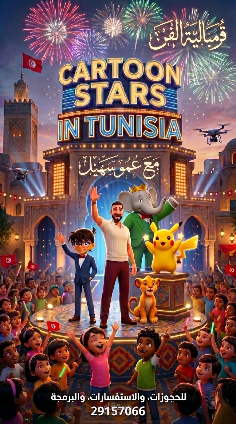 فيديو تسويقي لحفلة ضخمة للأطفال