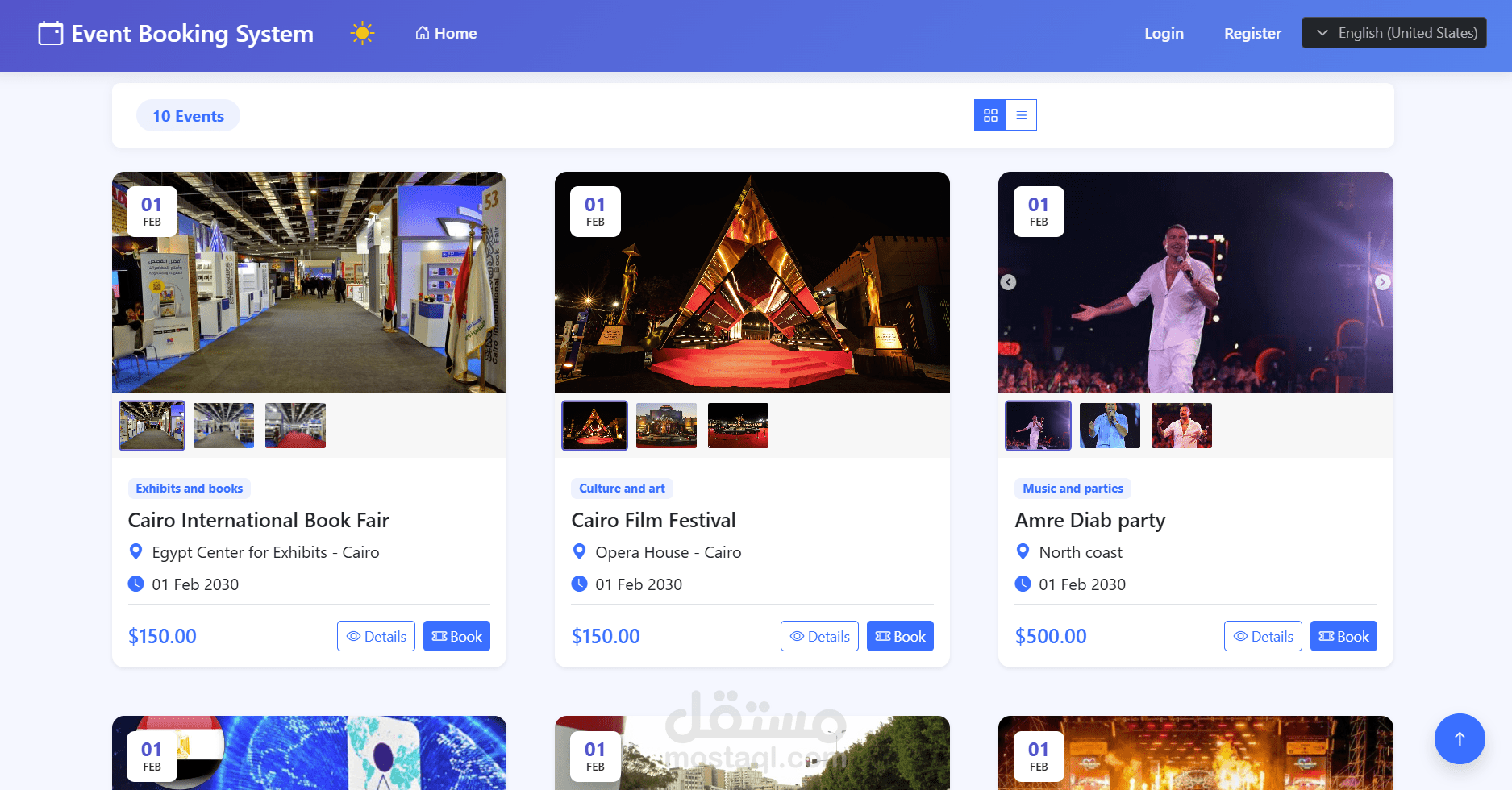 Event Booking System