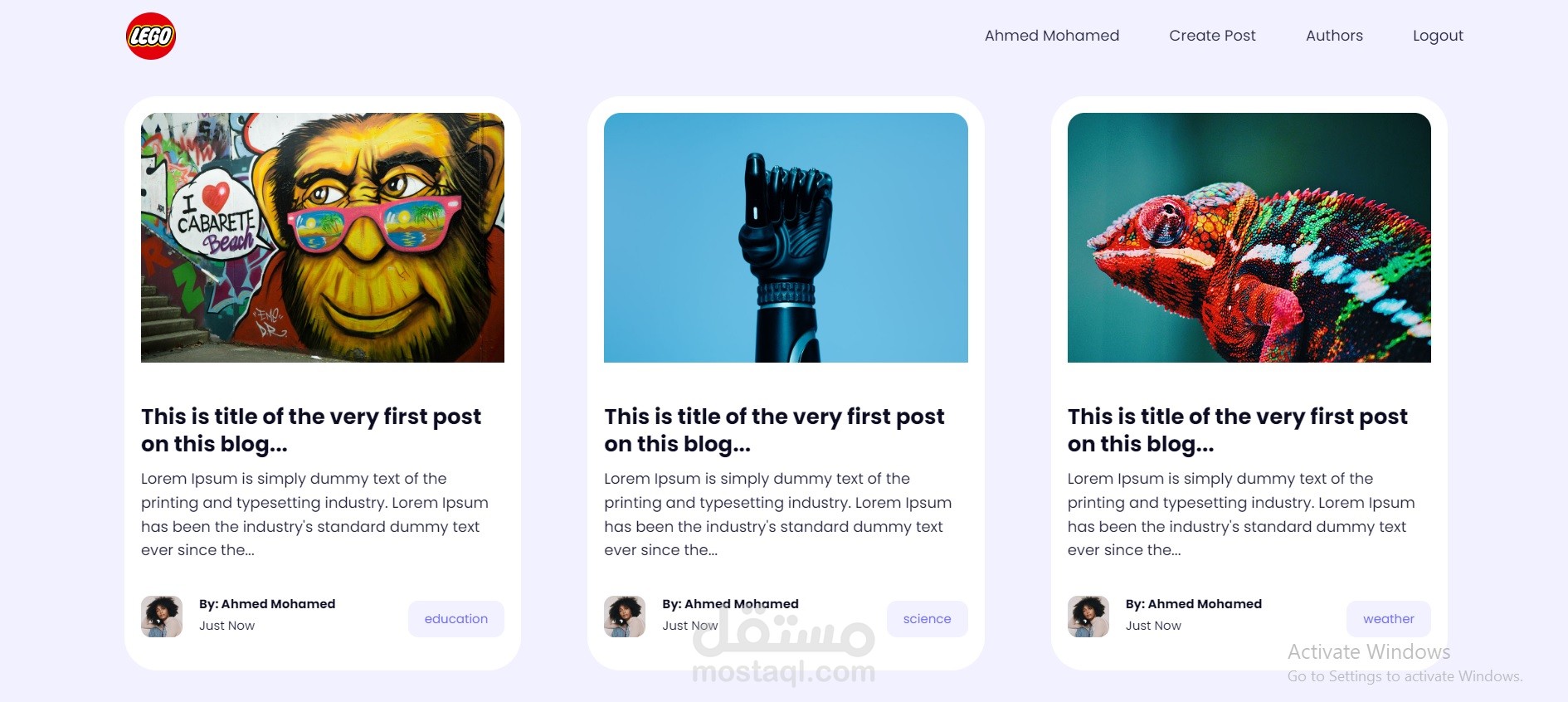 MERN Blog Platform