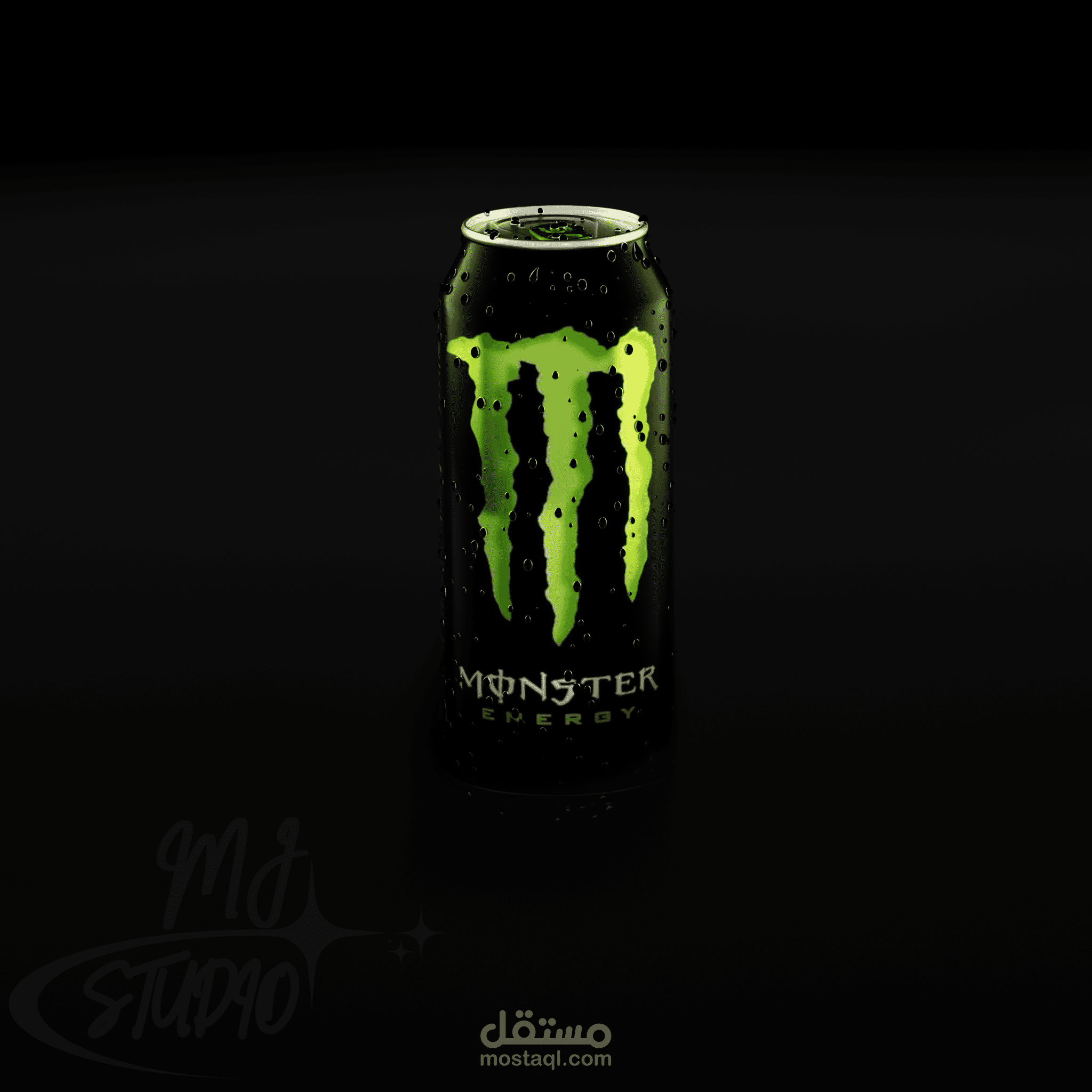 Monster Energy Can – Product Visualization