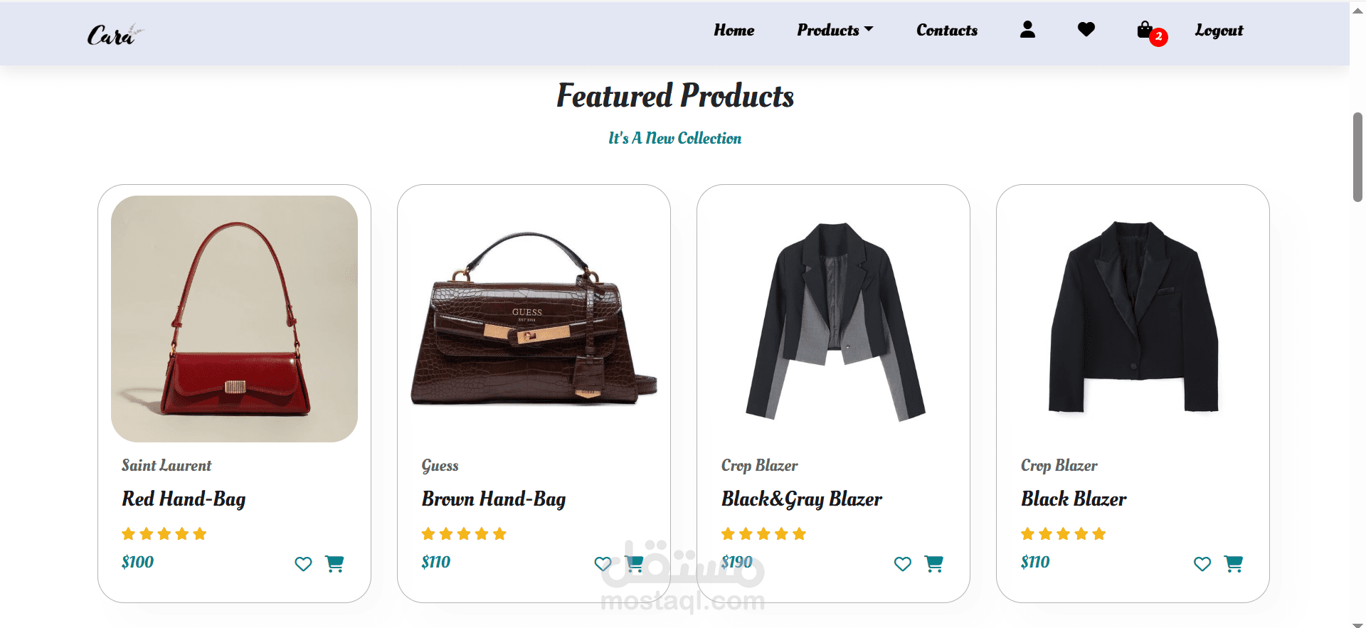 تصميم وتطوير صفحة متجر إلكتروني متجاوبة (E-commerce Product Page)