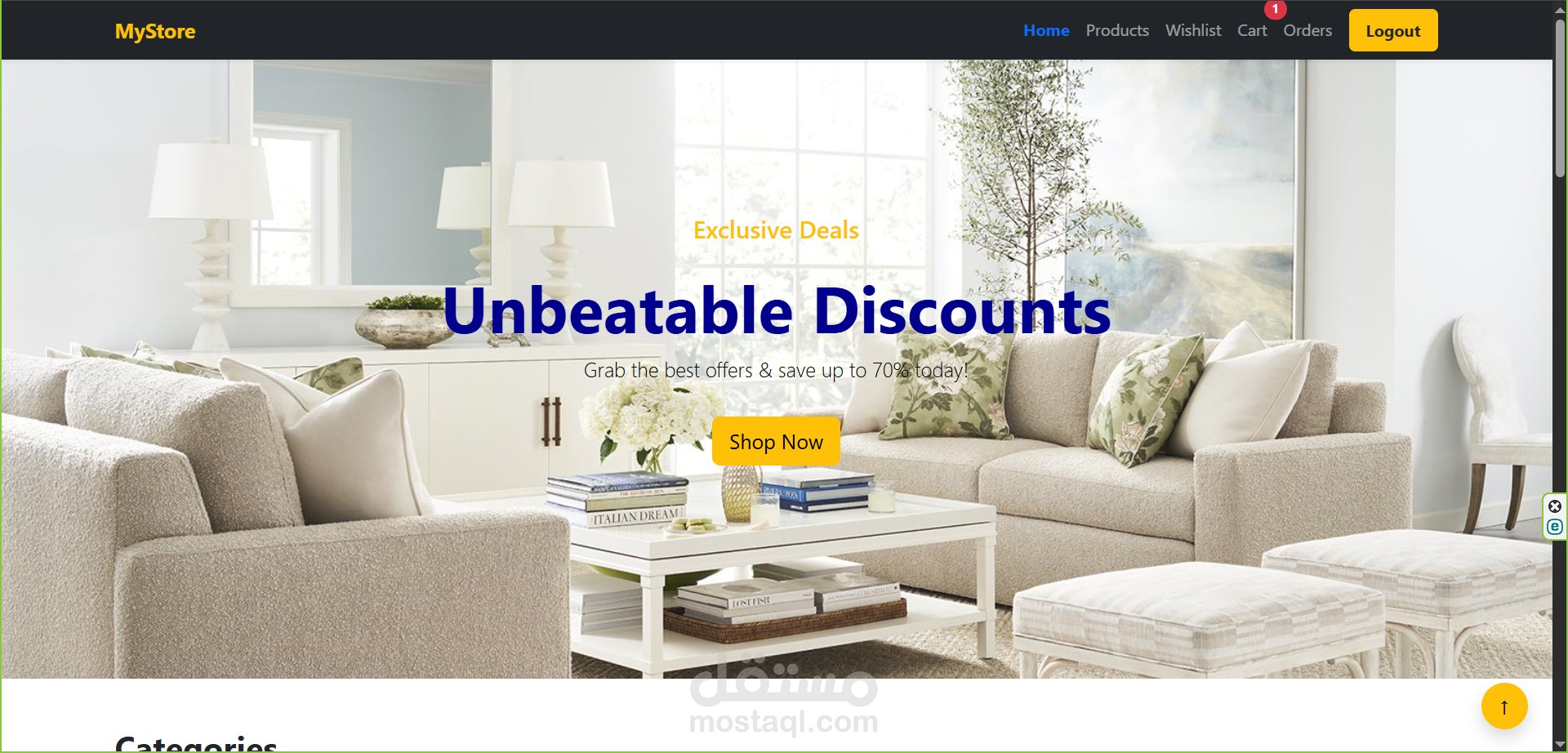 E-Commerce Web Application