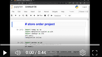supermarket analysis using python