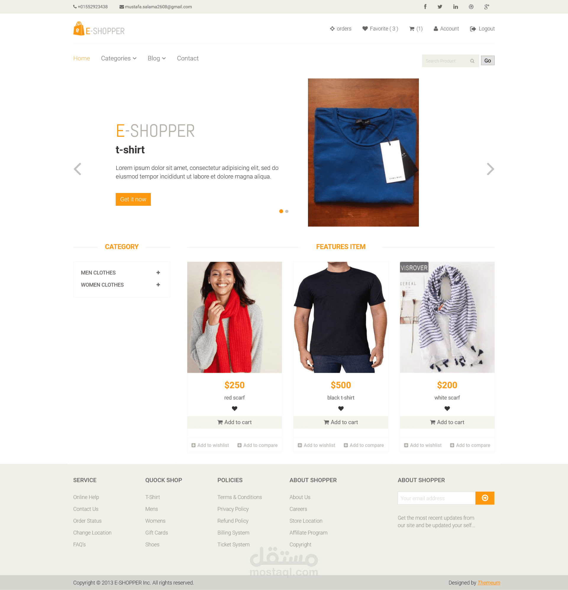 online shop