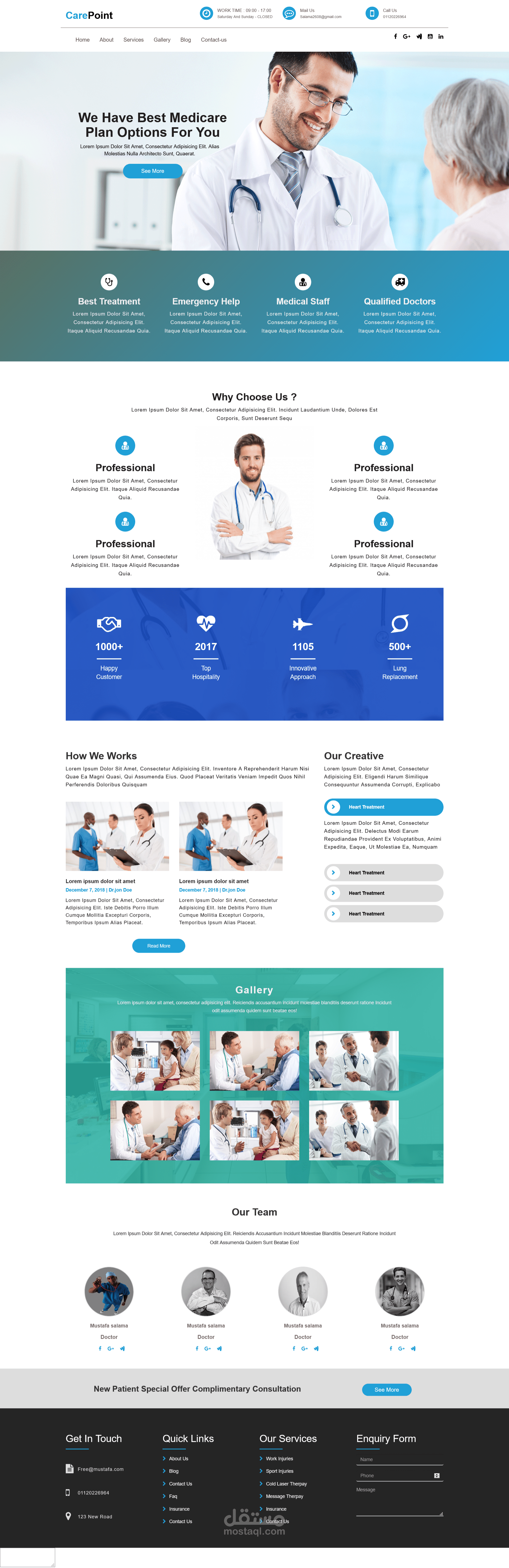 clinic template