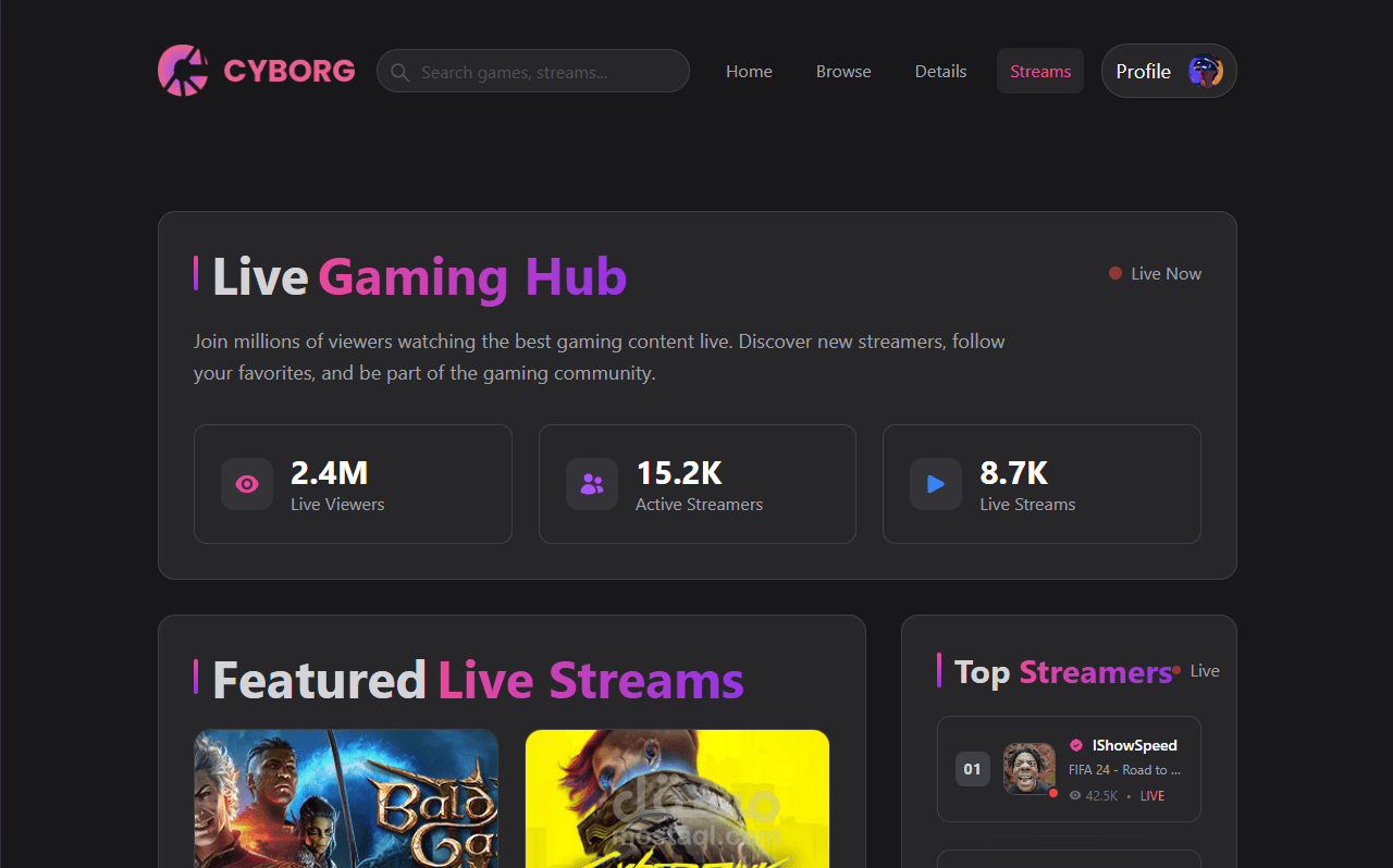 Syborg Gaming Hub
