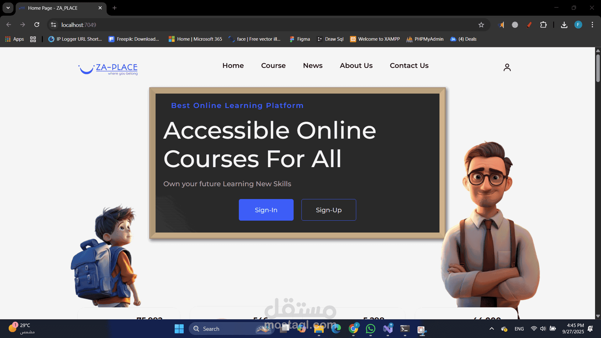 learning wesbite
