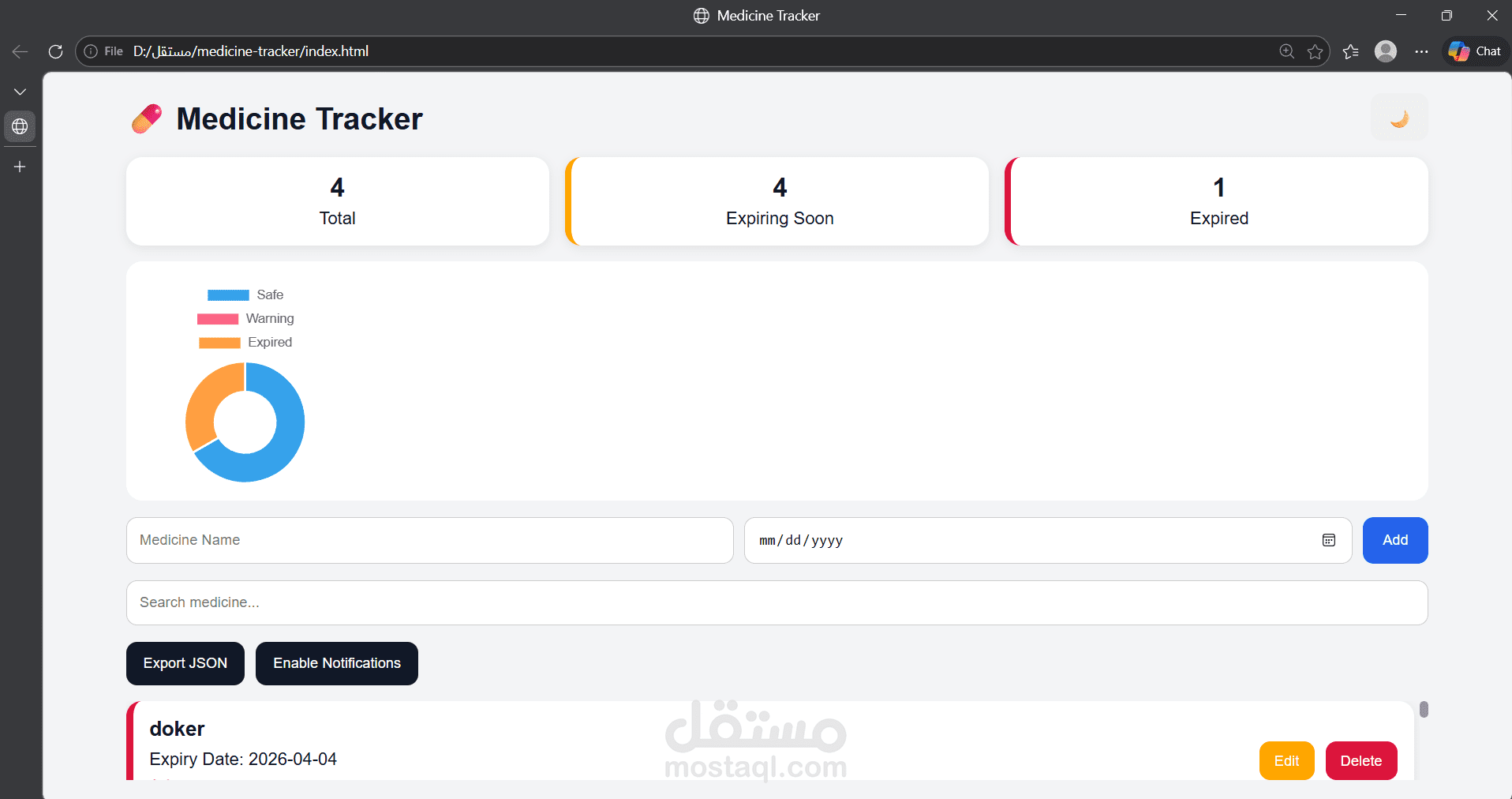 ? Medicine Expiry Tracker