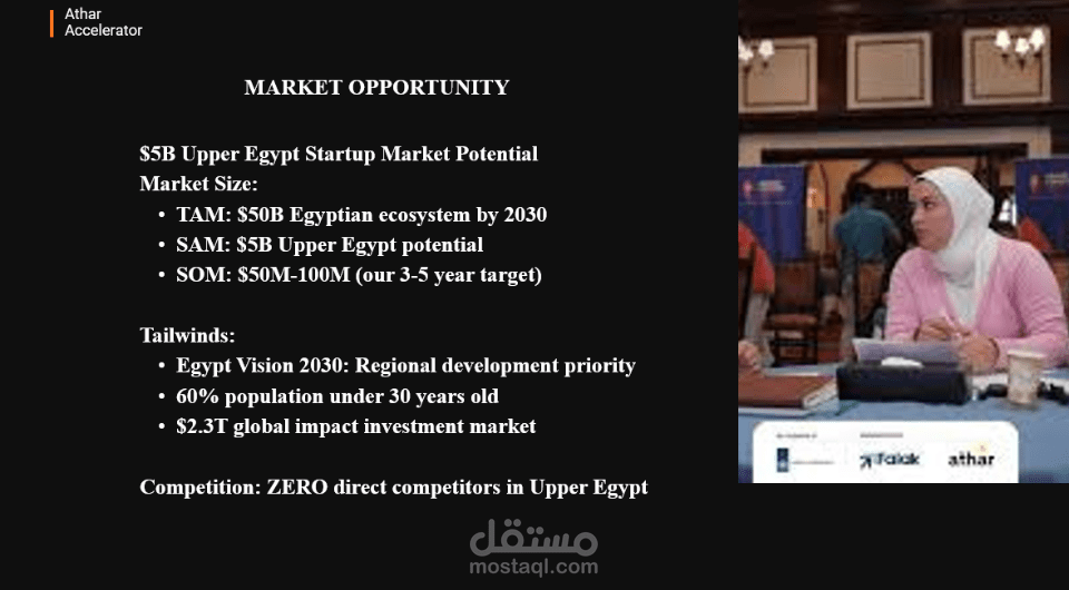 Athar Accelerator - Startup Pitch Deck