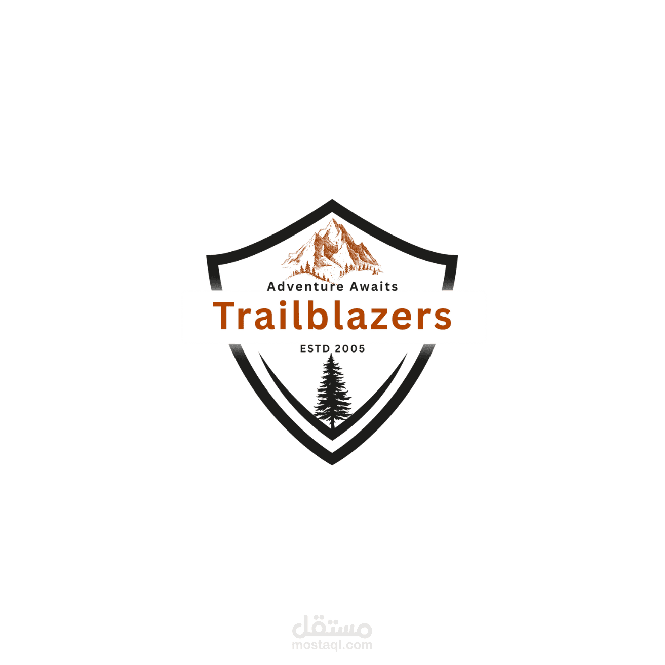 رواد الطبيعة والمغامرة - تصميم الدرع الجبلي (Trailblazers)