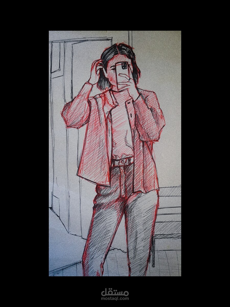 Realstic drawing - full body