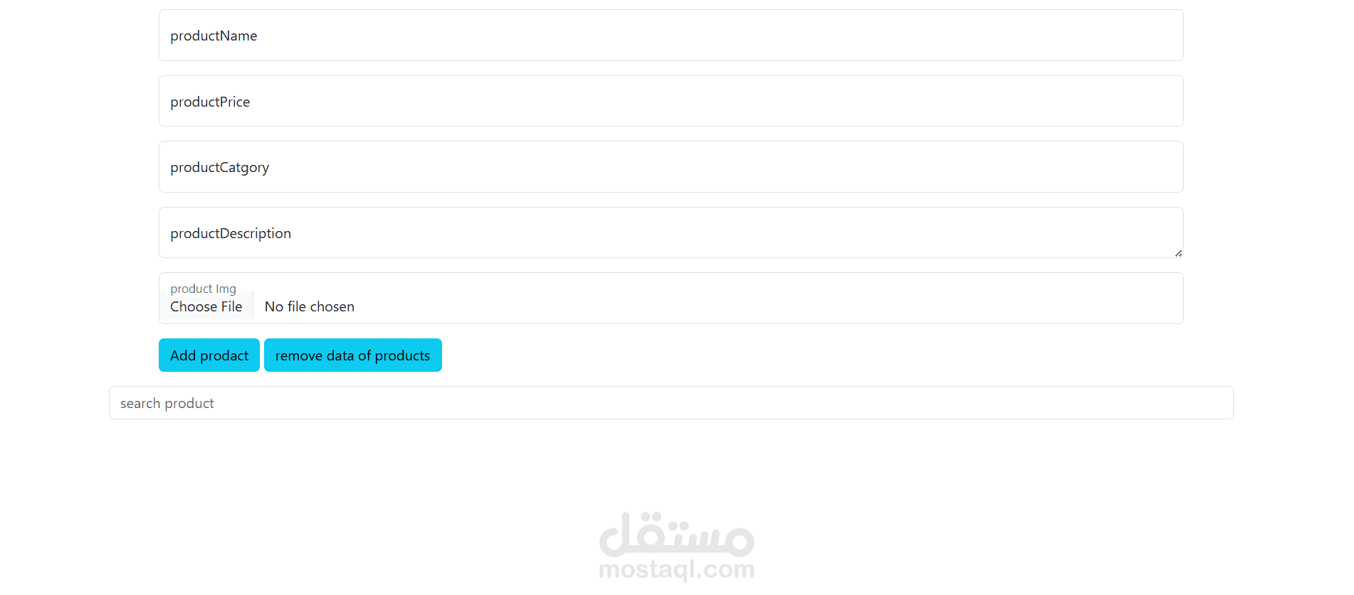 CRUD (Create, Read, Update, Delete)