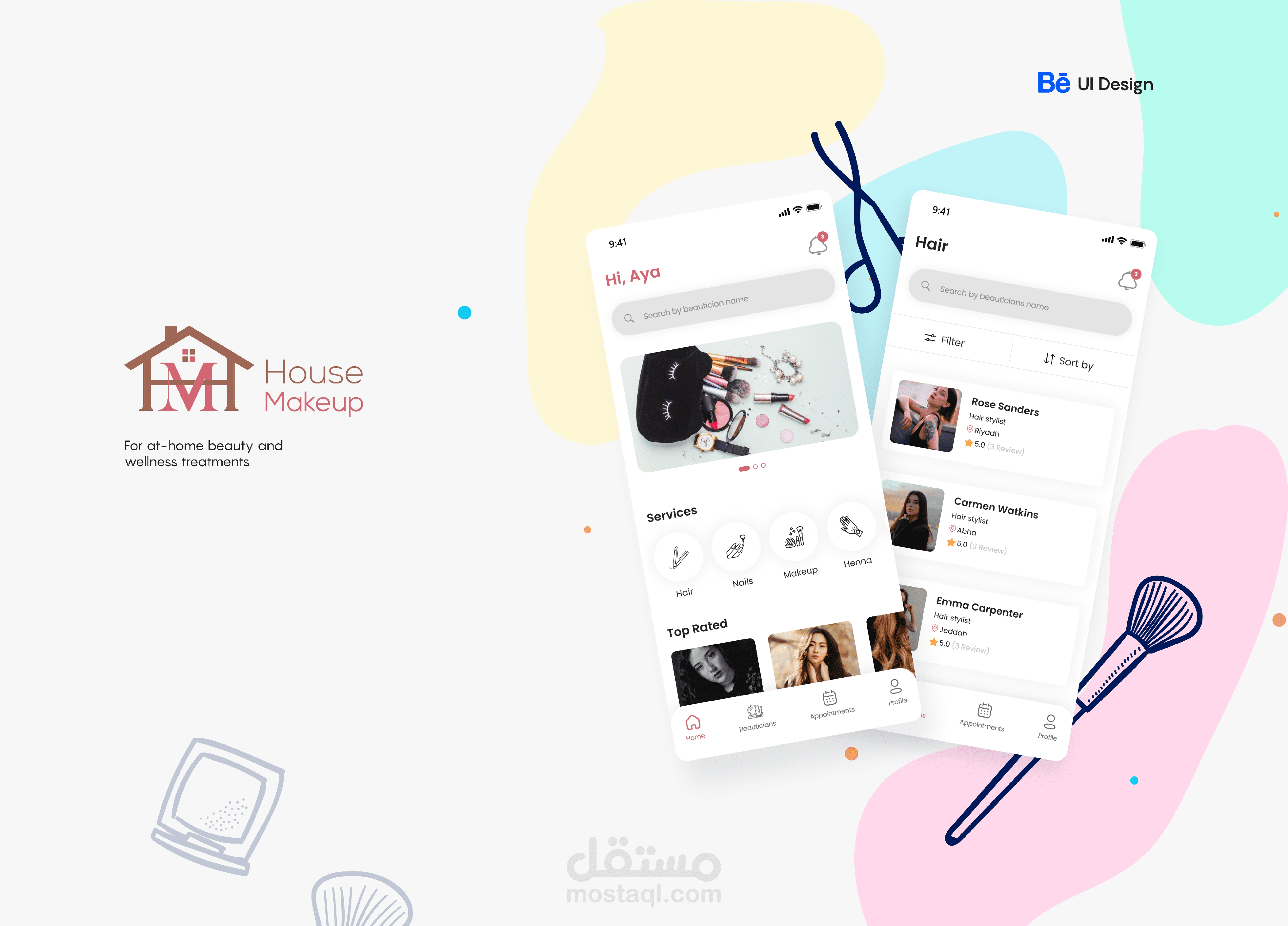 Makeup House App