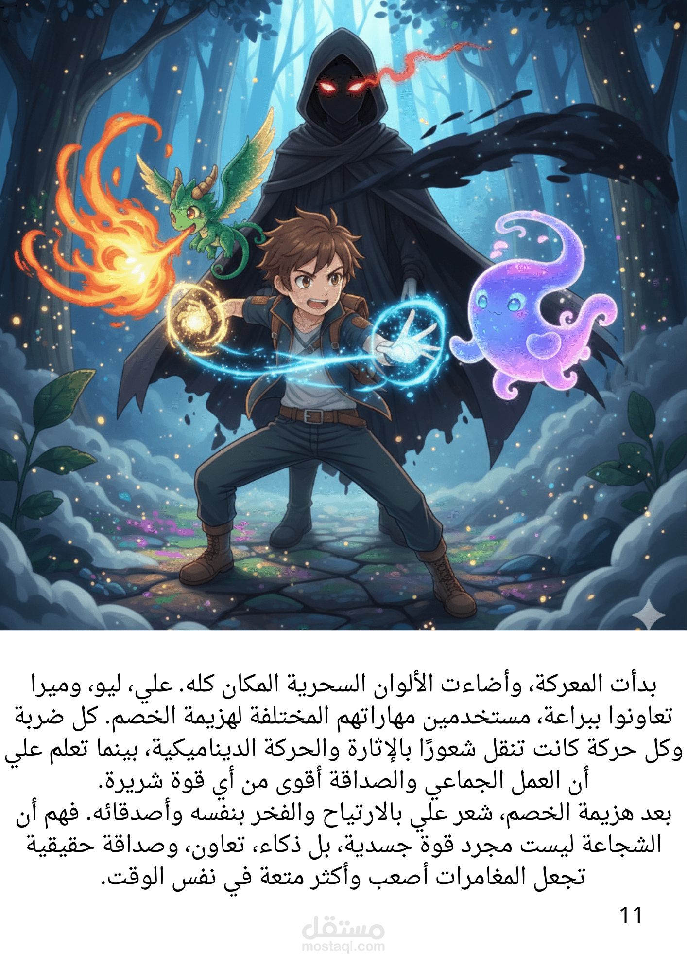 علي وعالم السحر المخفي