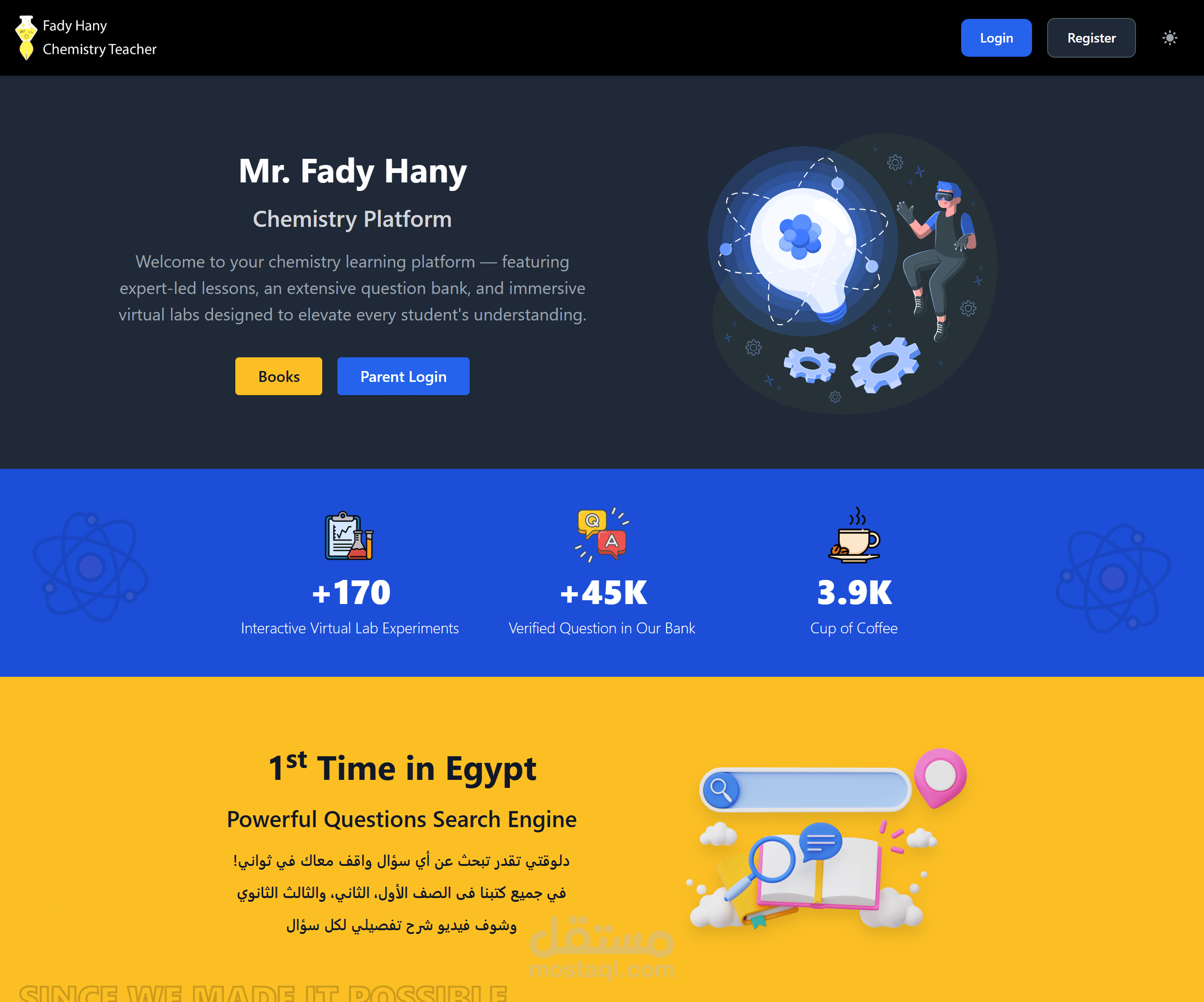 Educational Web Platform built with Laravel (Full Stack)