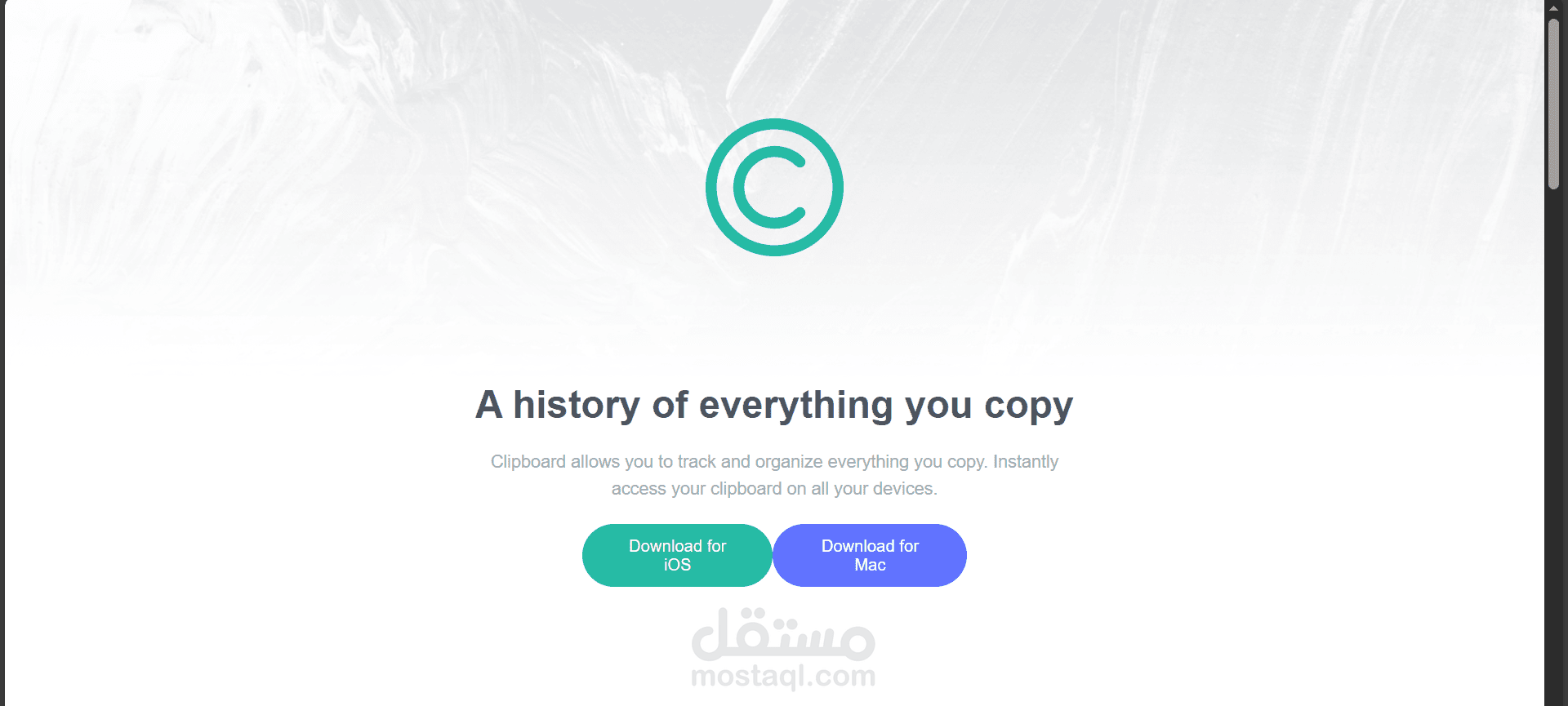 Clipboard Landing Page – Frontend Mentor Challeng