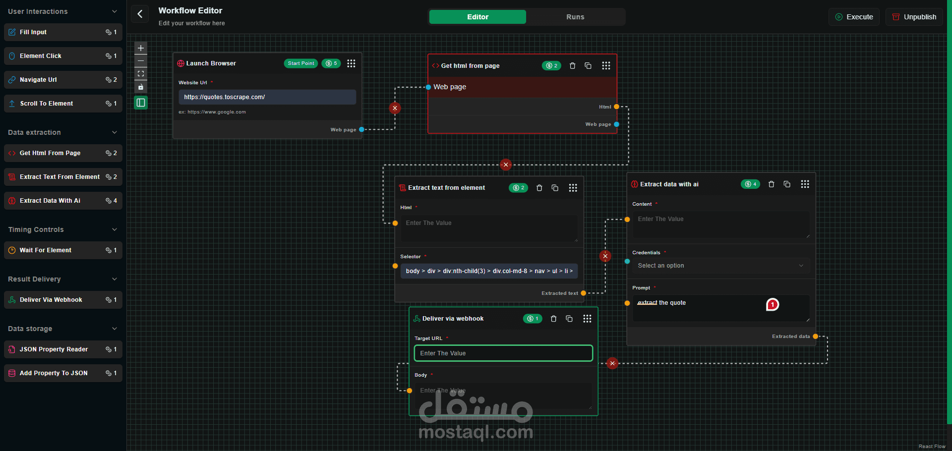 مشروع Z-Scraper: منصة أتمتة وكشط بيانات متكاملة (SaaS)