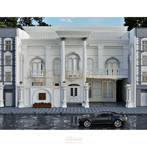 مشروع تصميم واجهة 3D ـ السيد ابو ملاك