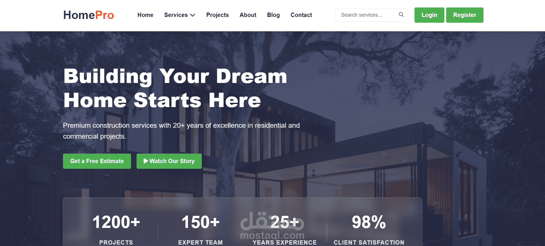 Home website