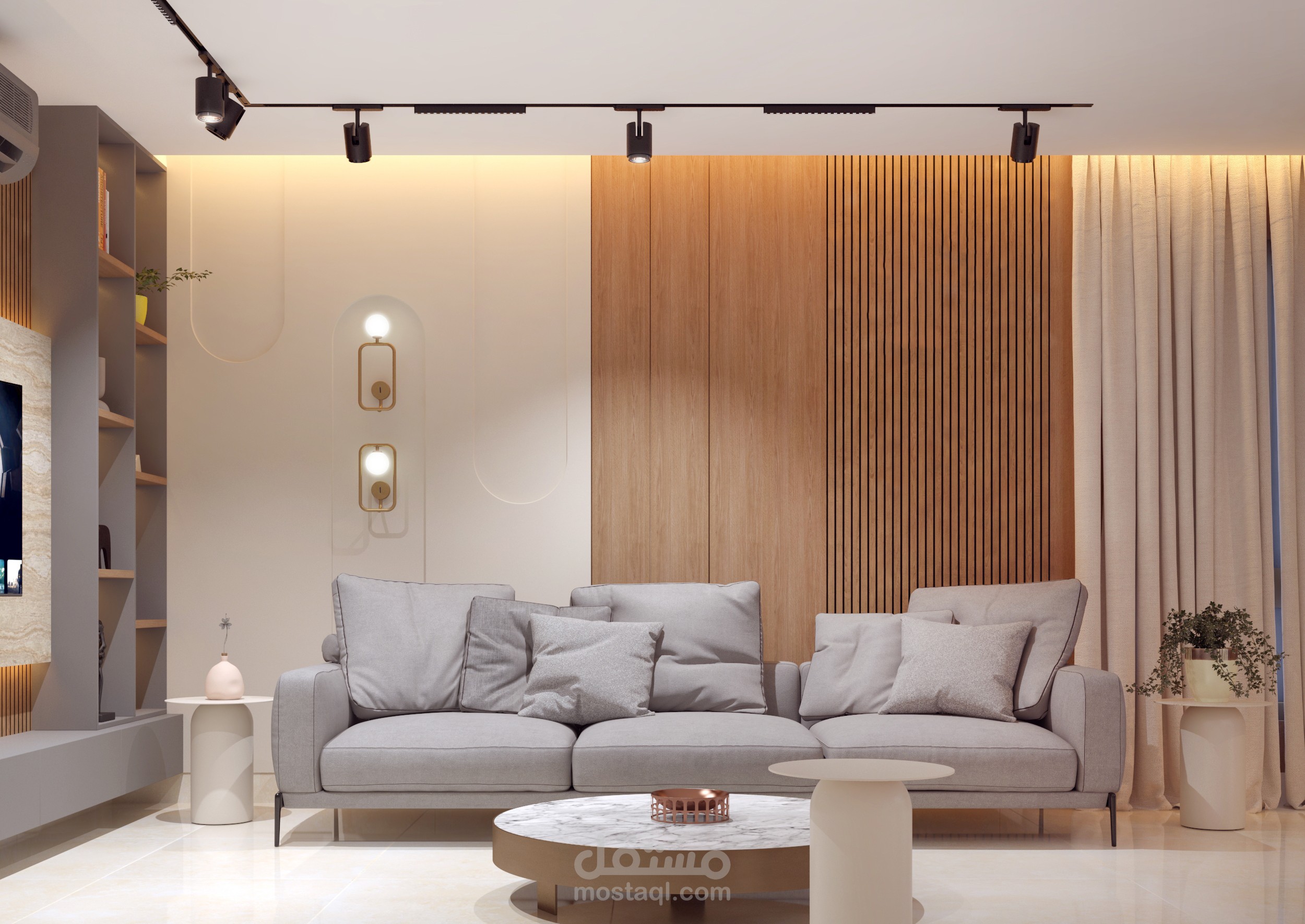 تصميم صالون وسفرة