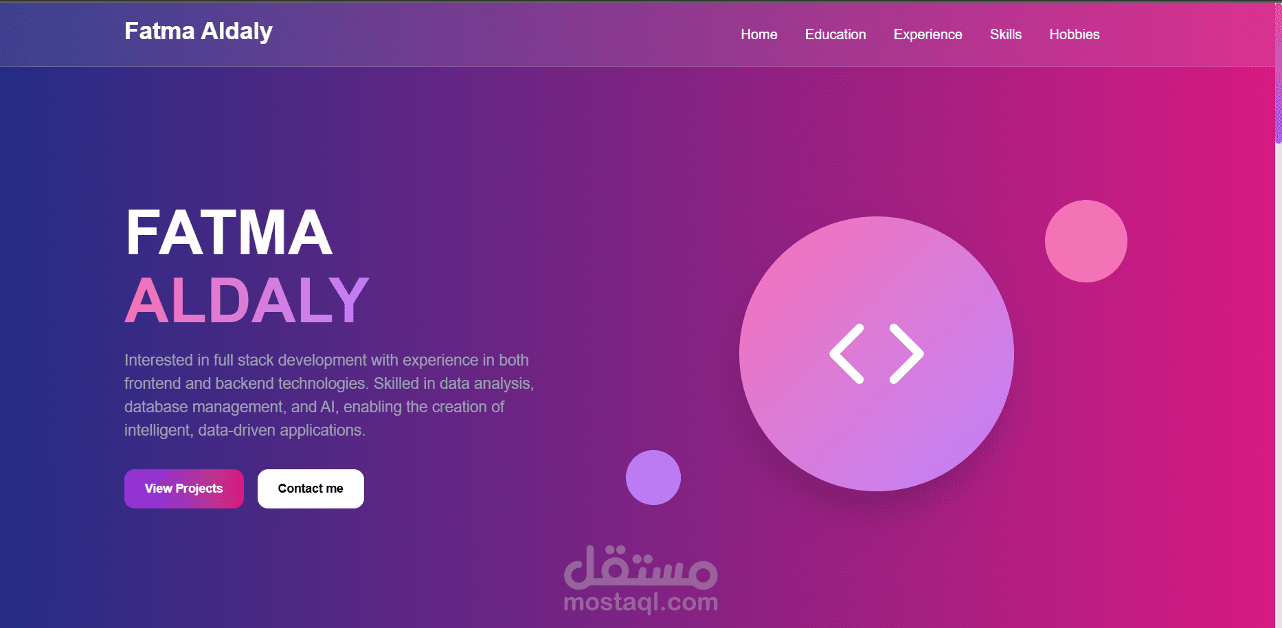 personal site