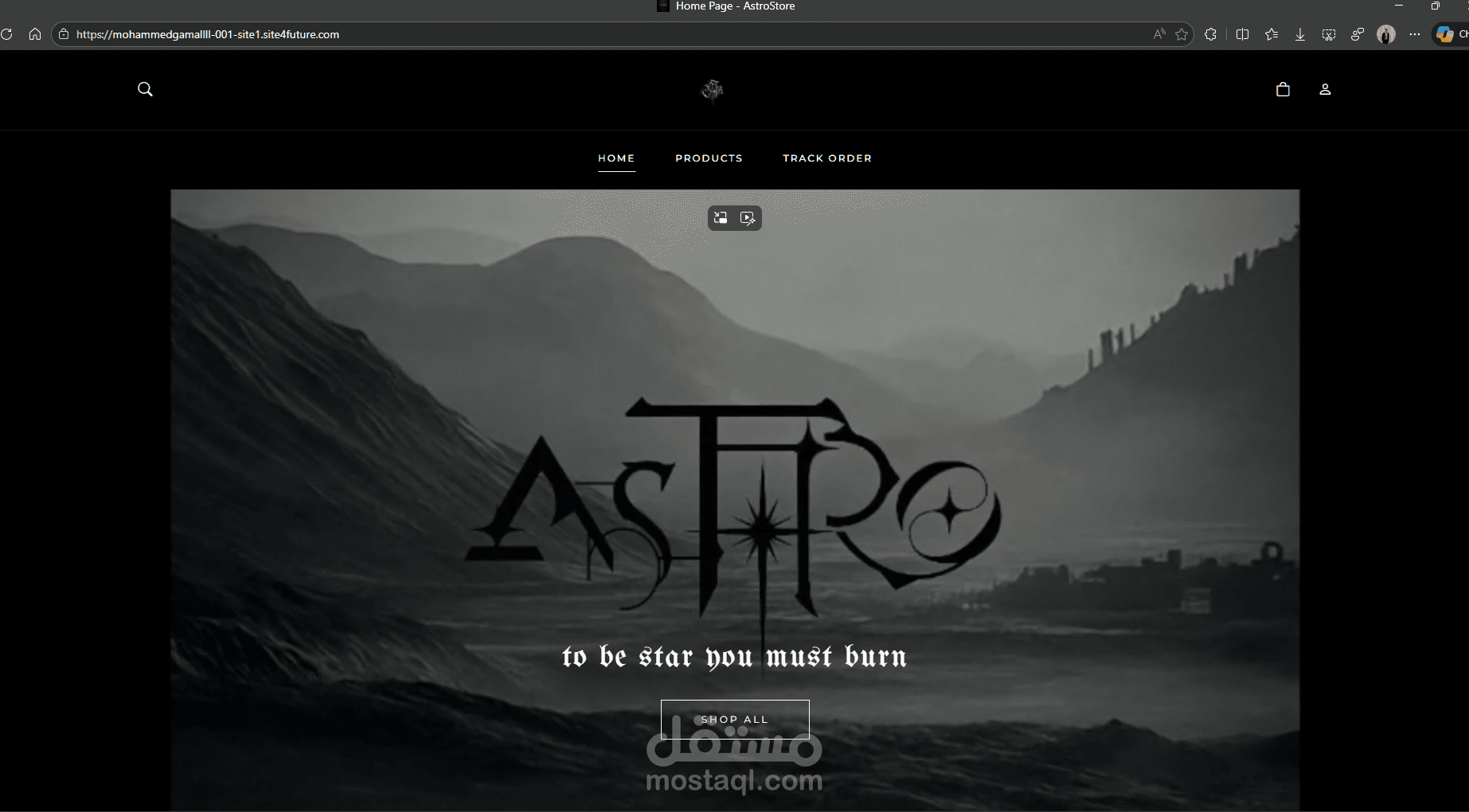 AstroStore: متجر ملابس متكامل بتقنيات .NET 9 و Paymob.