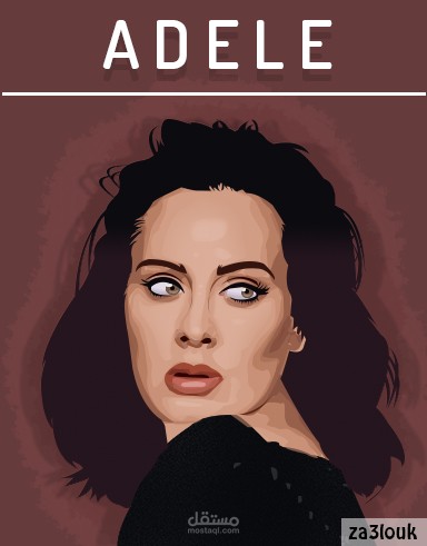 صورة اديل فيكتور ارت