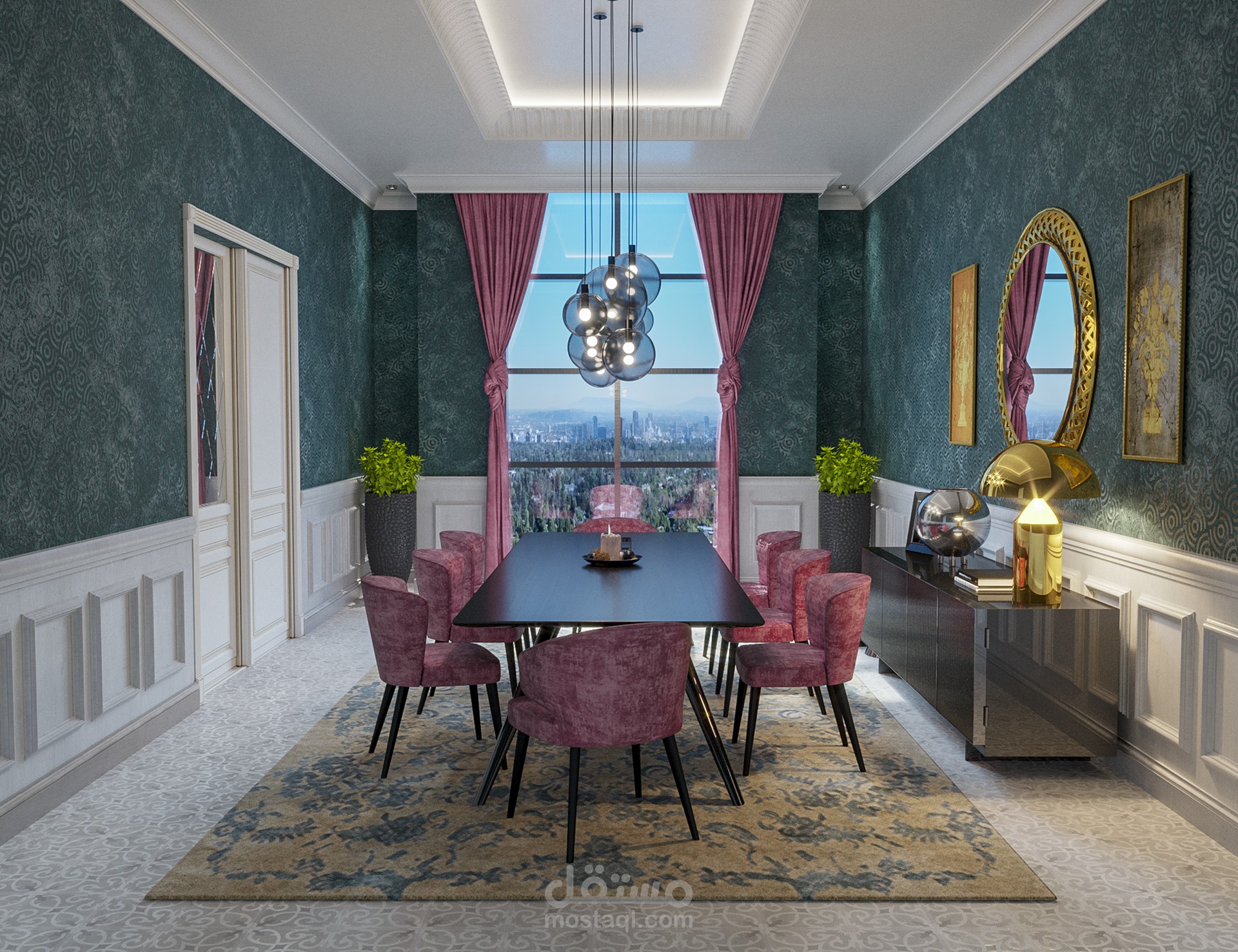 تصميم غرفة طعام