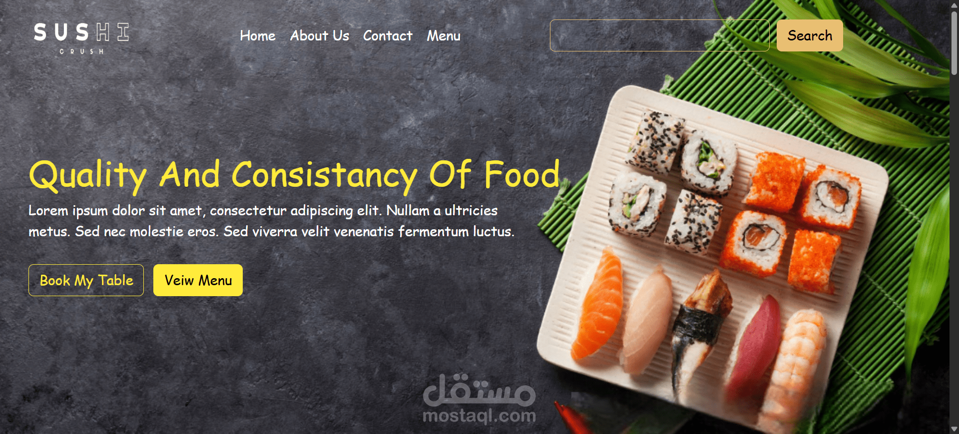 sushi crush web app