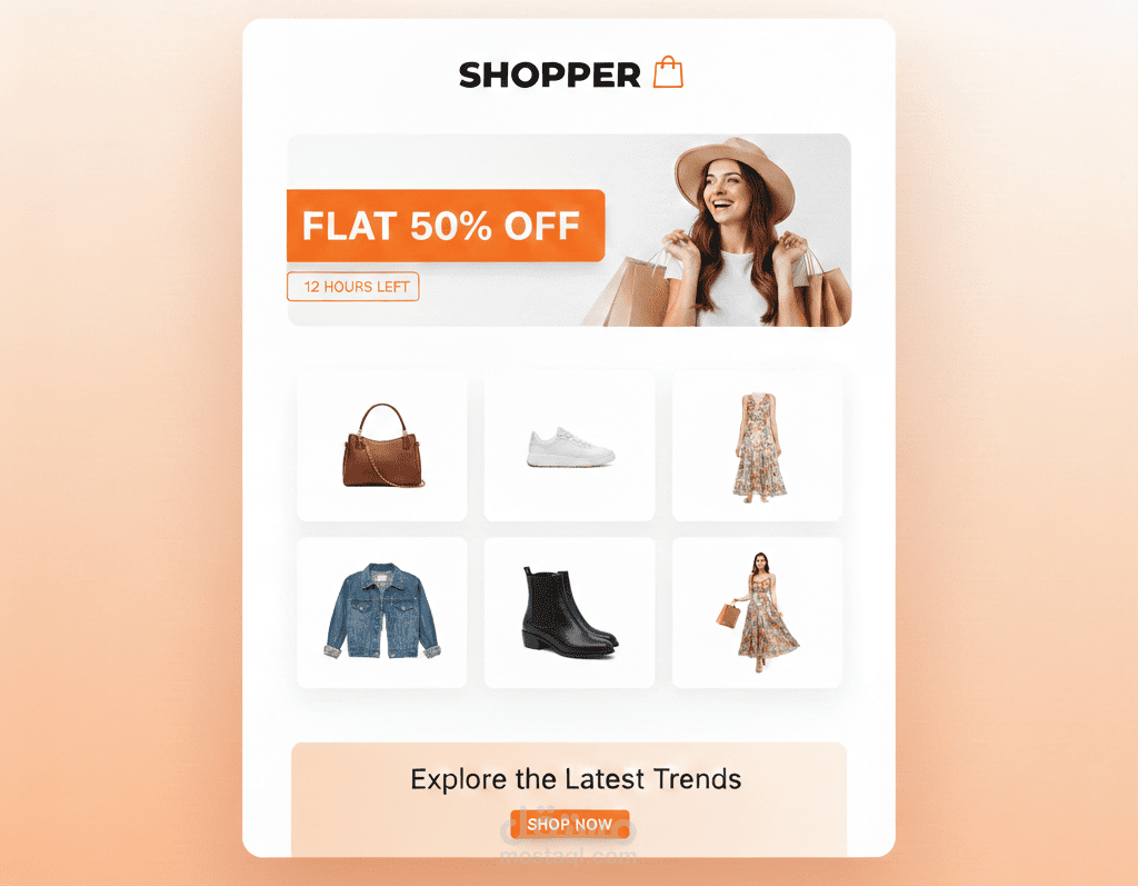 تطوير متجر Shopper الإلكتروني المتكامل (Full-Stack) باستخدام React & Node.js