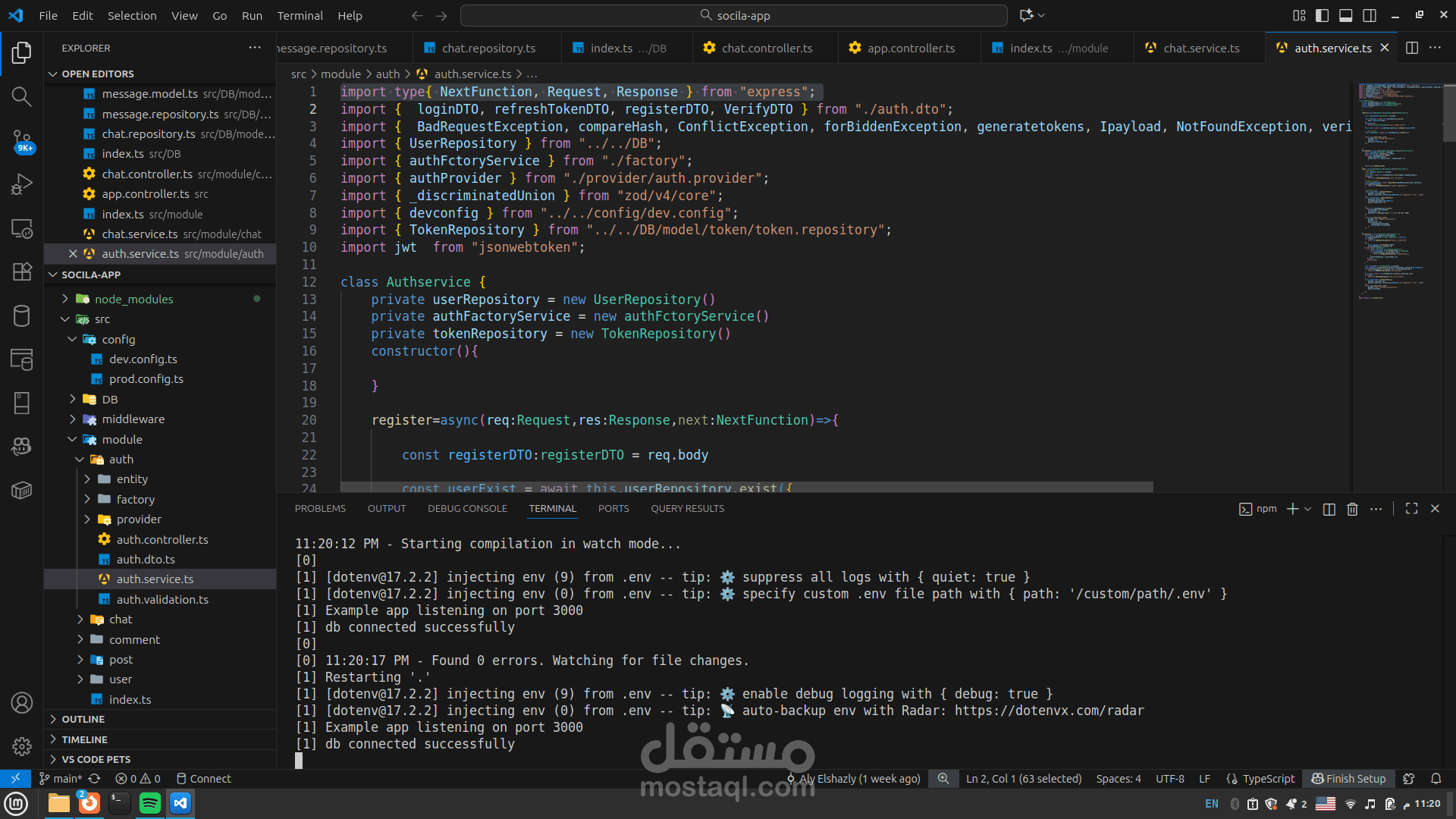 https://github.com/aly0elshazly/social-app