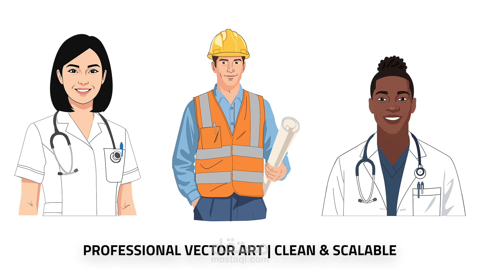 رسم فيكتور احترافي | تحويل الصور والاسكتشات لـ Vector Tracing يدوي