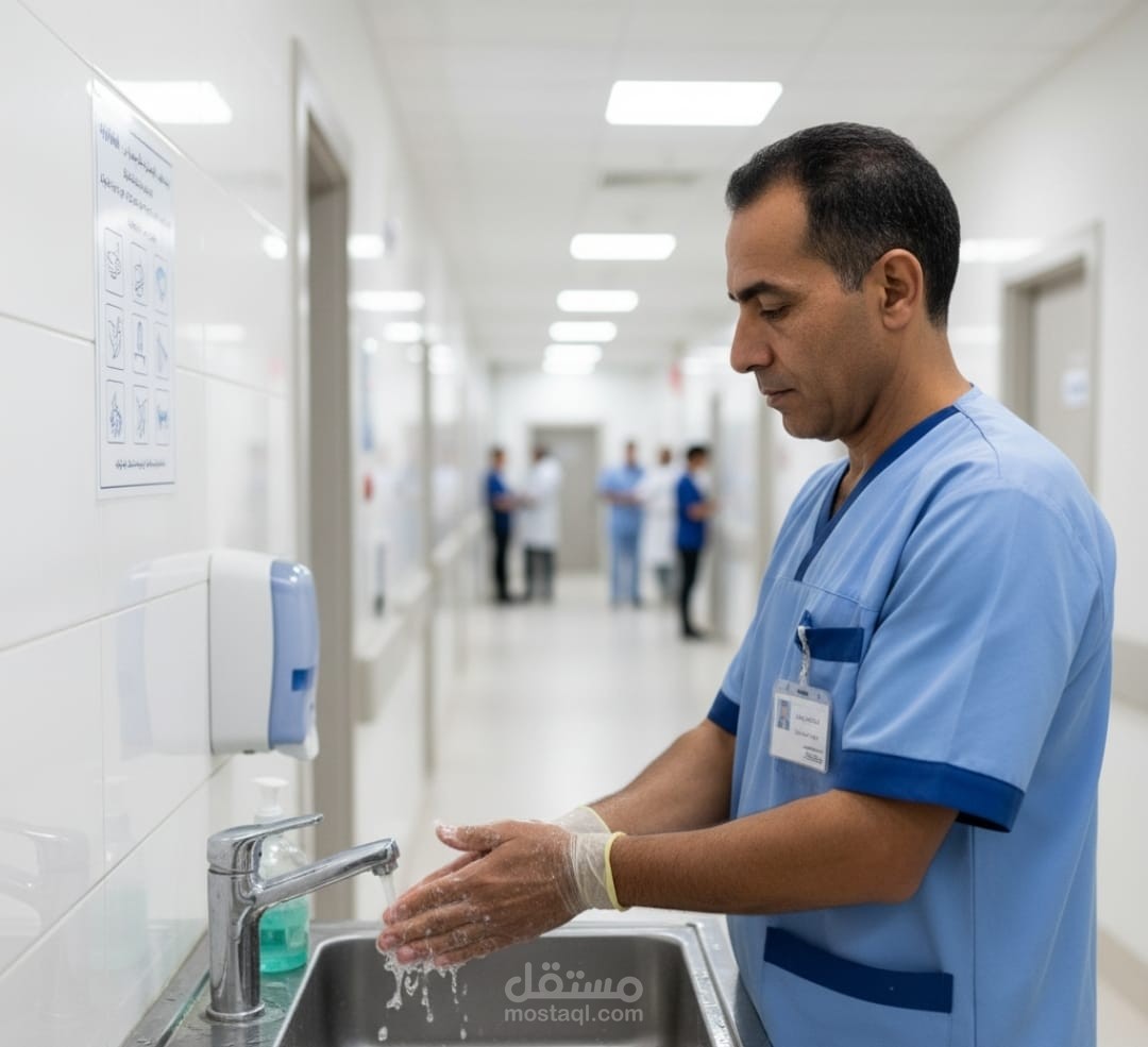 صور عن عمل التثقيف الصحي بالتوعيه حول اهميه غسل اليدين