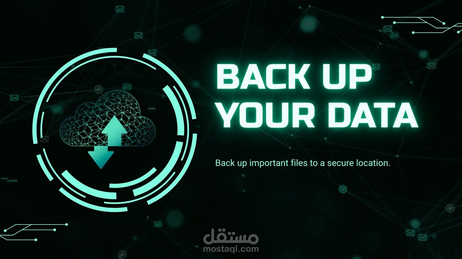 تنفيذ نظام نسخ احتياطي