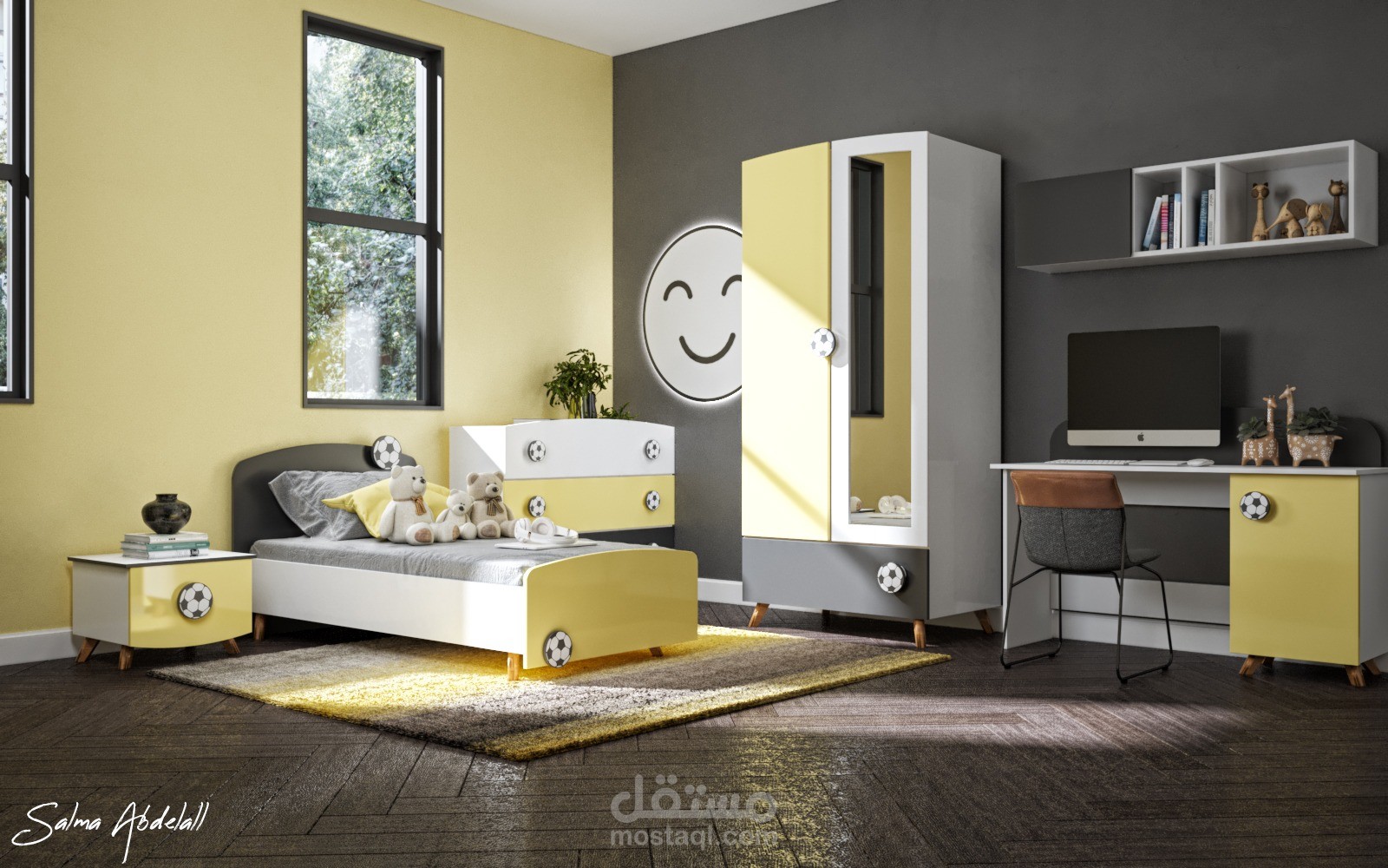 غرفة نوم أطفال