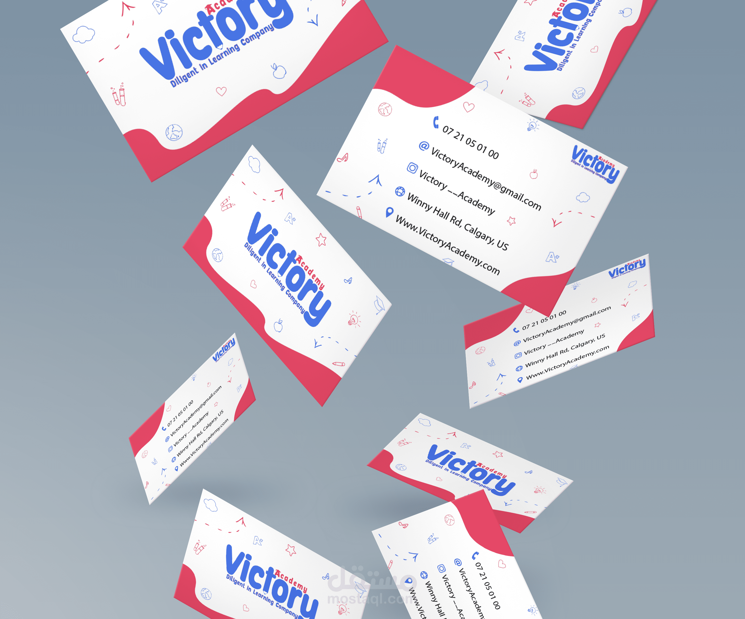 تصميم بطاقة عمل مميزة تبرز علامتك التجارية بطريقة راقية وجذابة.