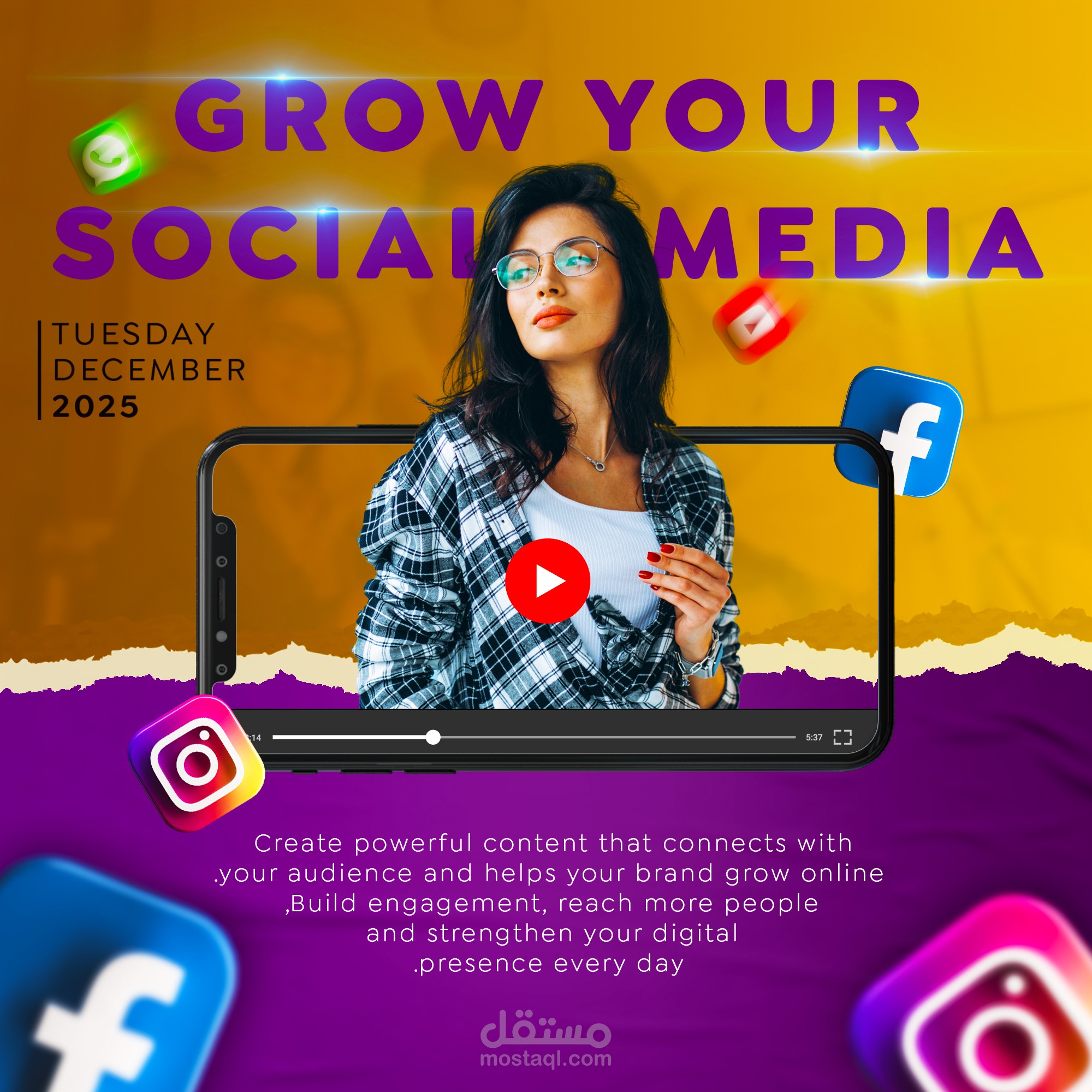 تصميم سوشيال ميديا