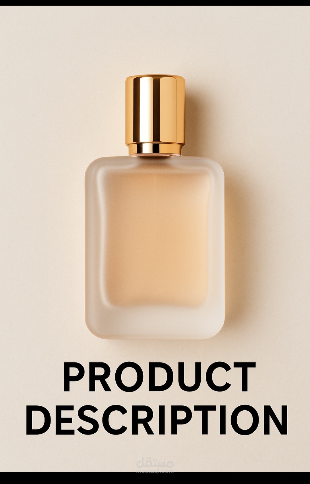 وصف منتج – عطر نسائي فاخر