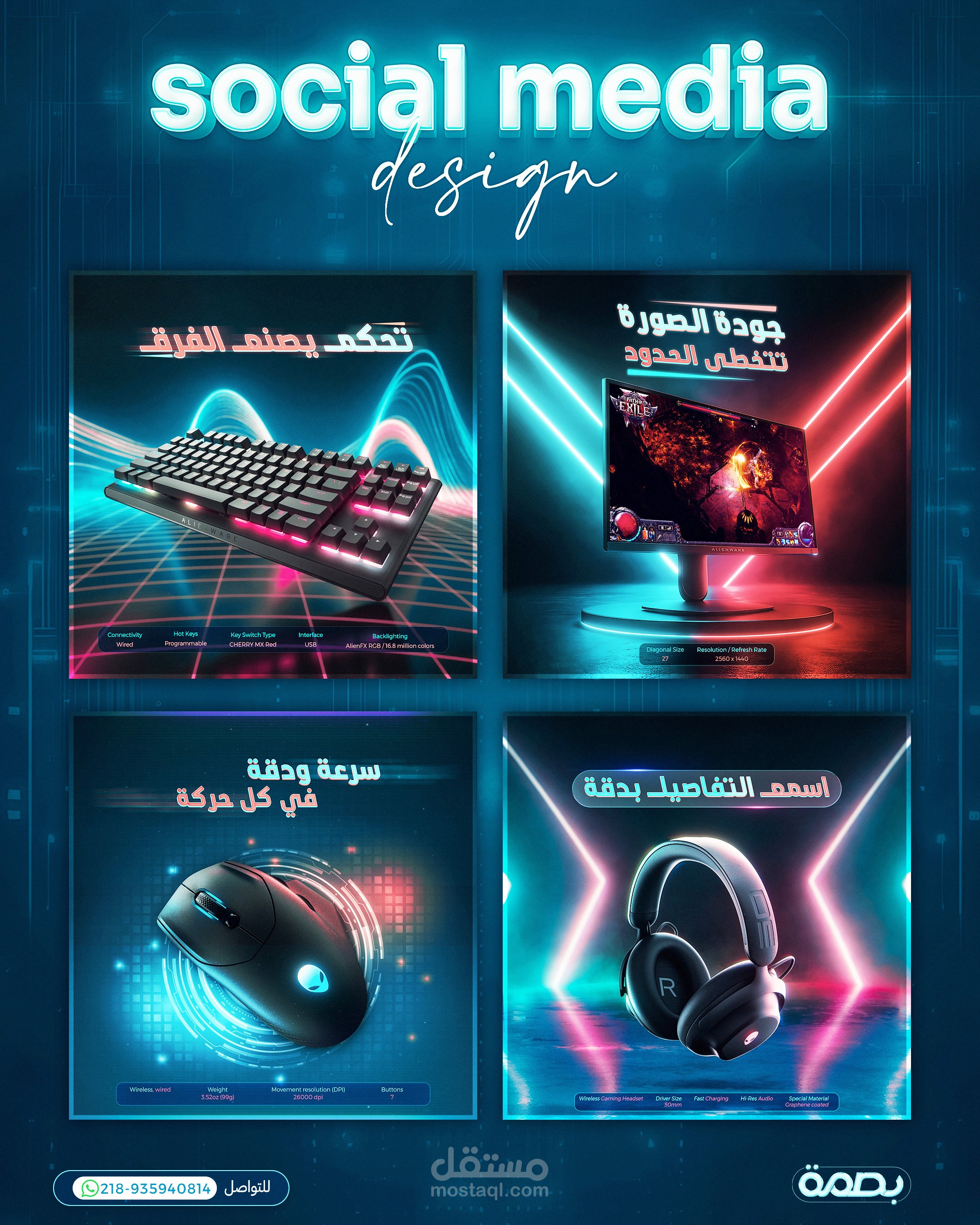 Social media posters