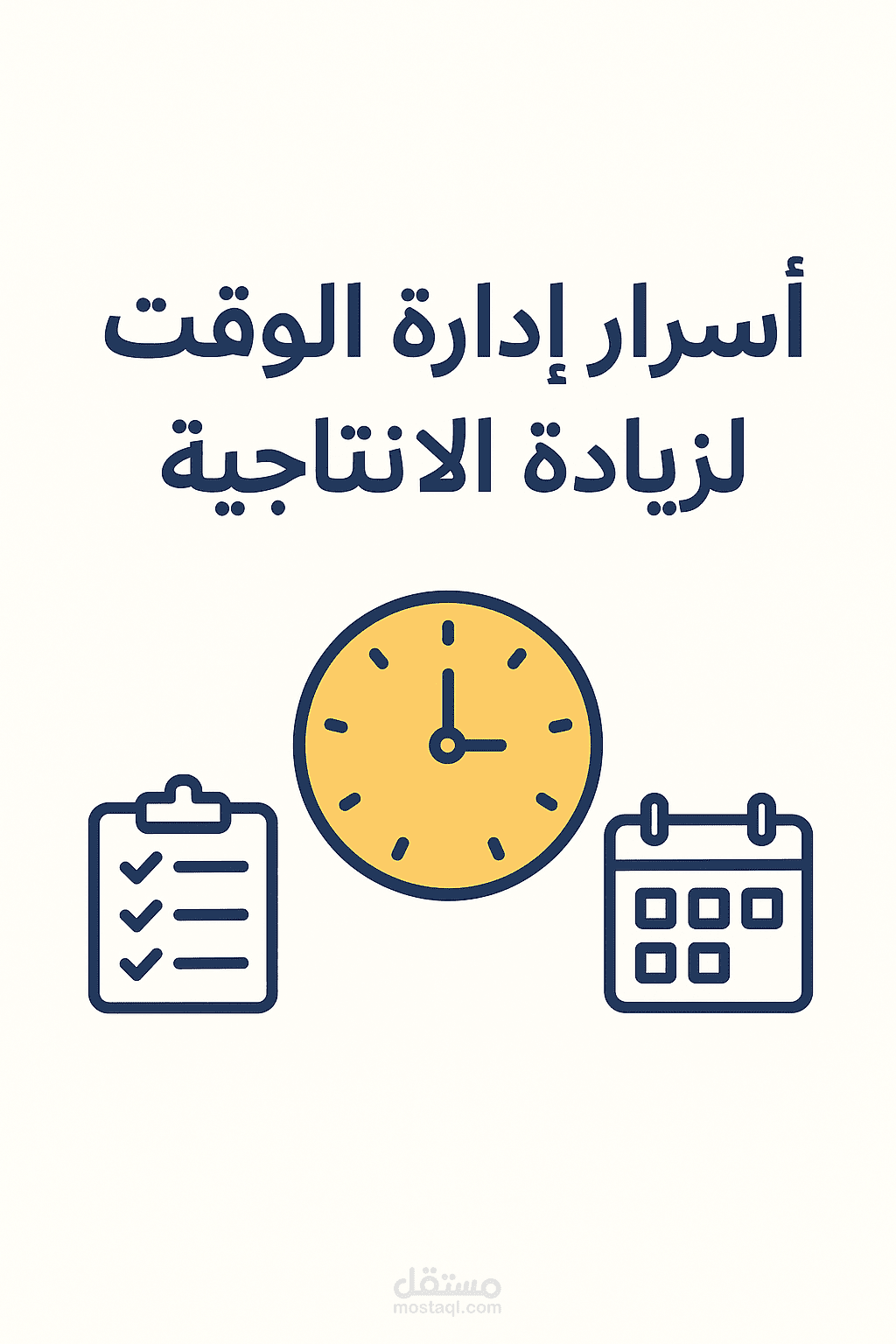 “أسرار إدارة الوقت لزيادة الإنتاجية”